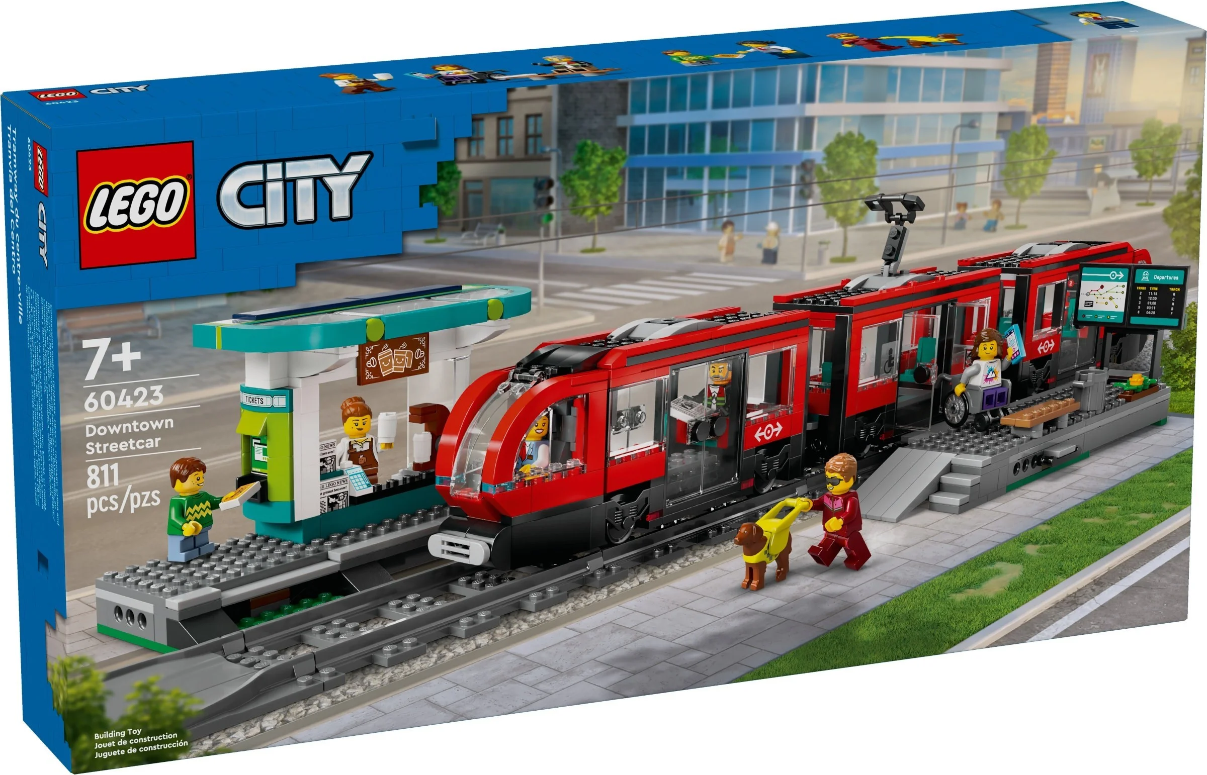 LEGO® 60423 Tramwaj miejski ze stacją - zdjęcie 2