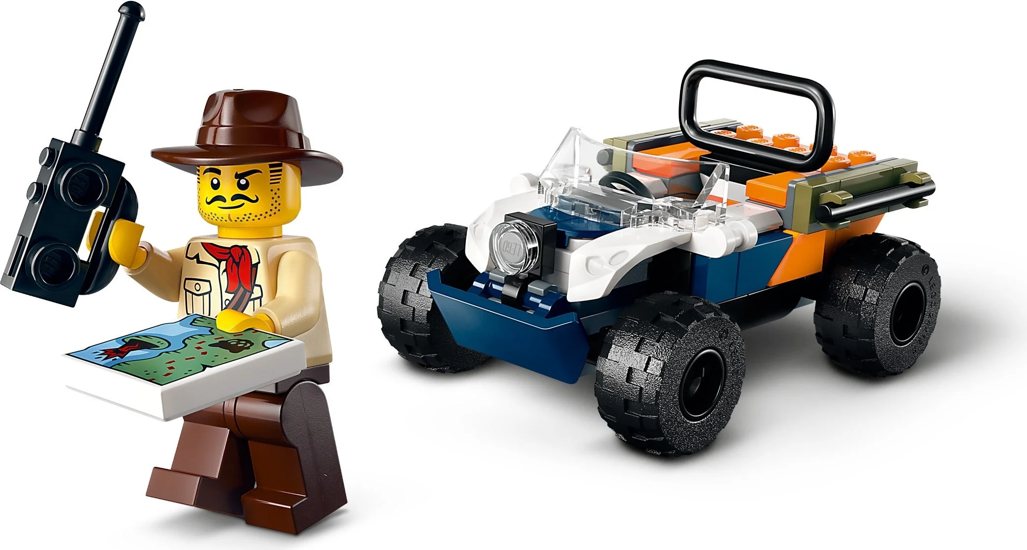 LEGO® 60424 Quad badacza dżungli z pandą czerwoną - zdjęcie 3