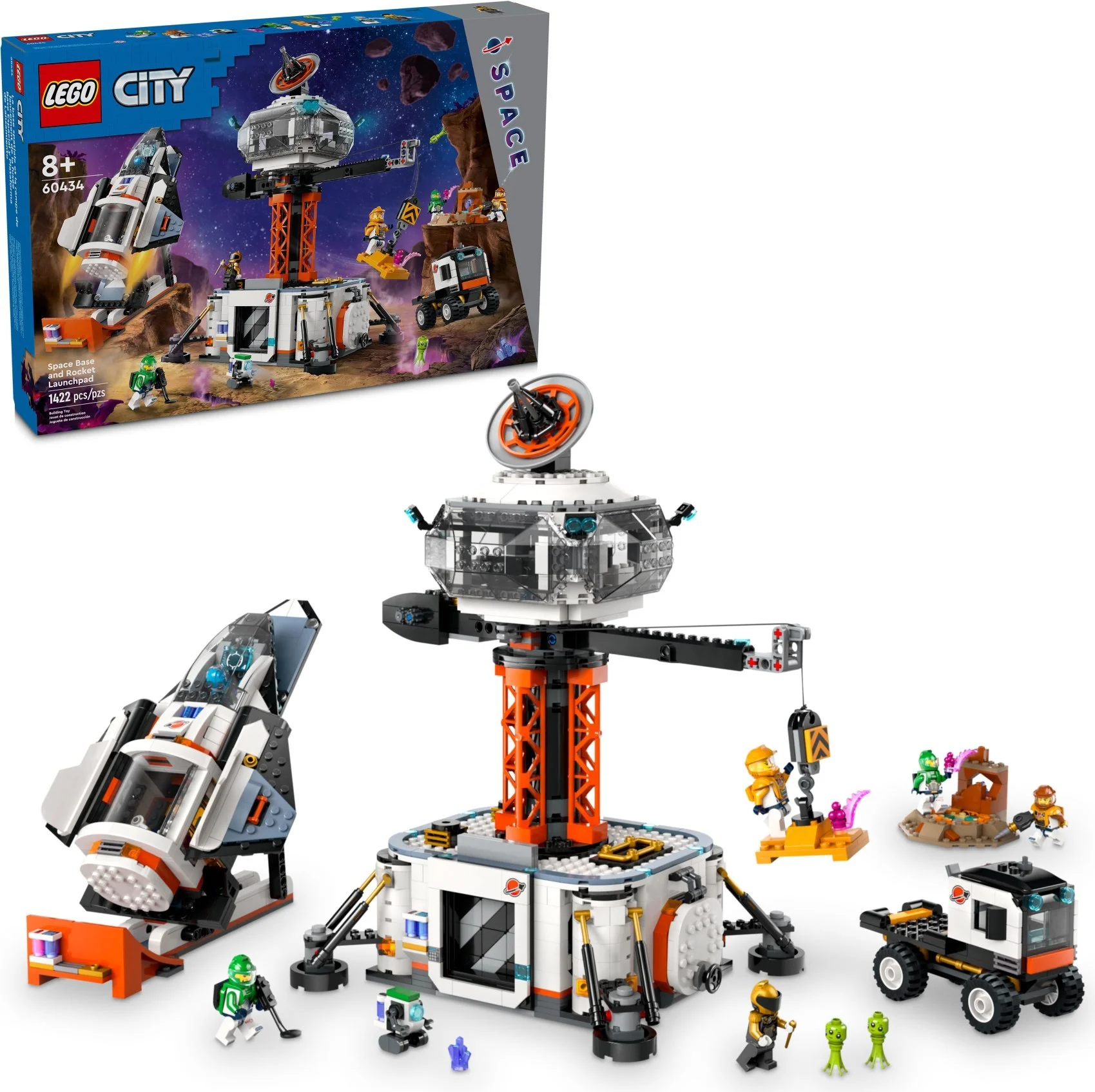 LEGO® 60434 Stacja kosmiczna i stanowisko startowe rakiety - zdjęcie 2