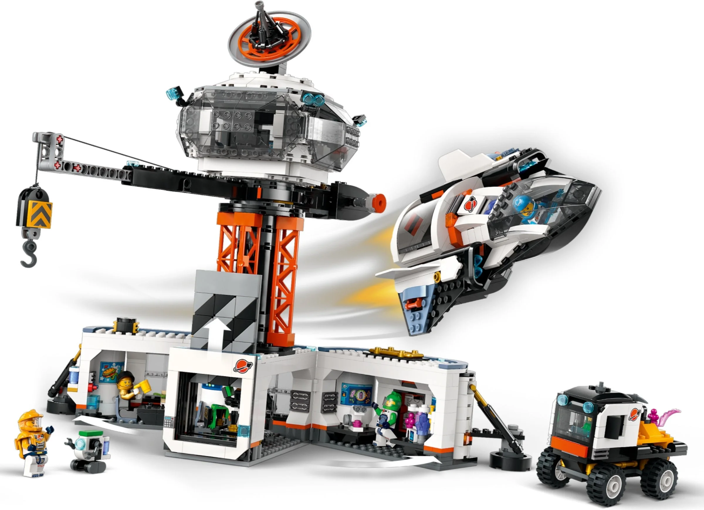 LEGO® 60434 Stacja kosmiczna i stanowisko startowe rakiety - zdjęcie 3