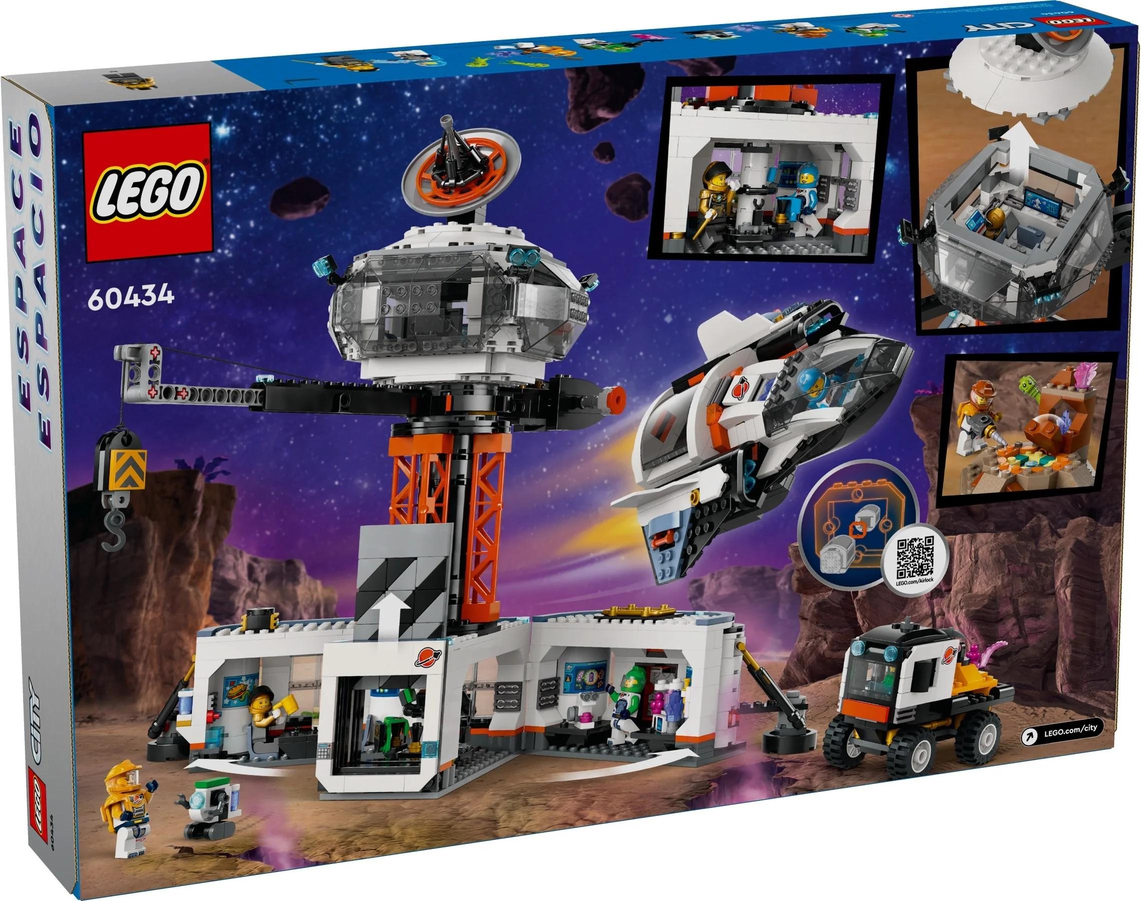LEGO® 60434 Stacja kosmiczna i stanowisko startowe rakiety - zdjęcie 7