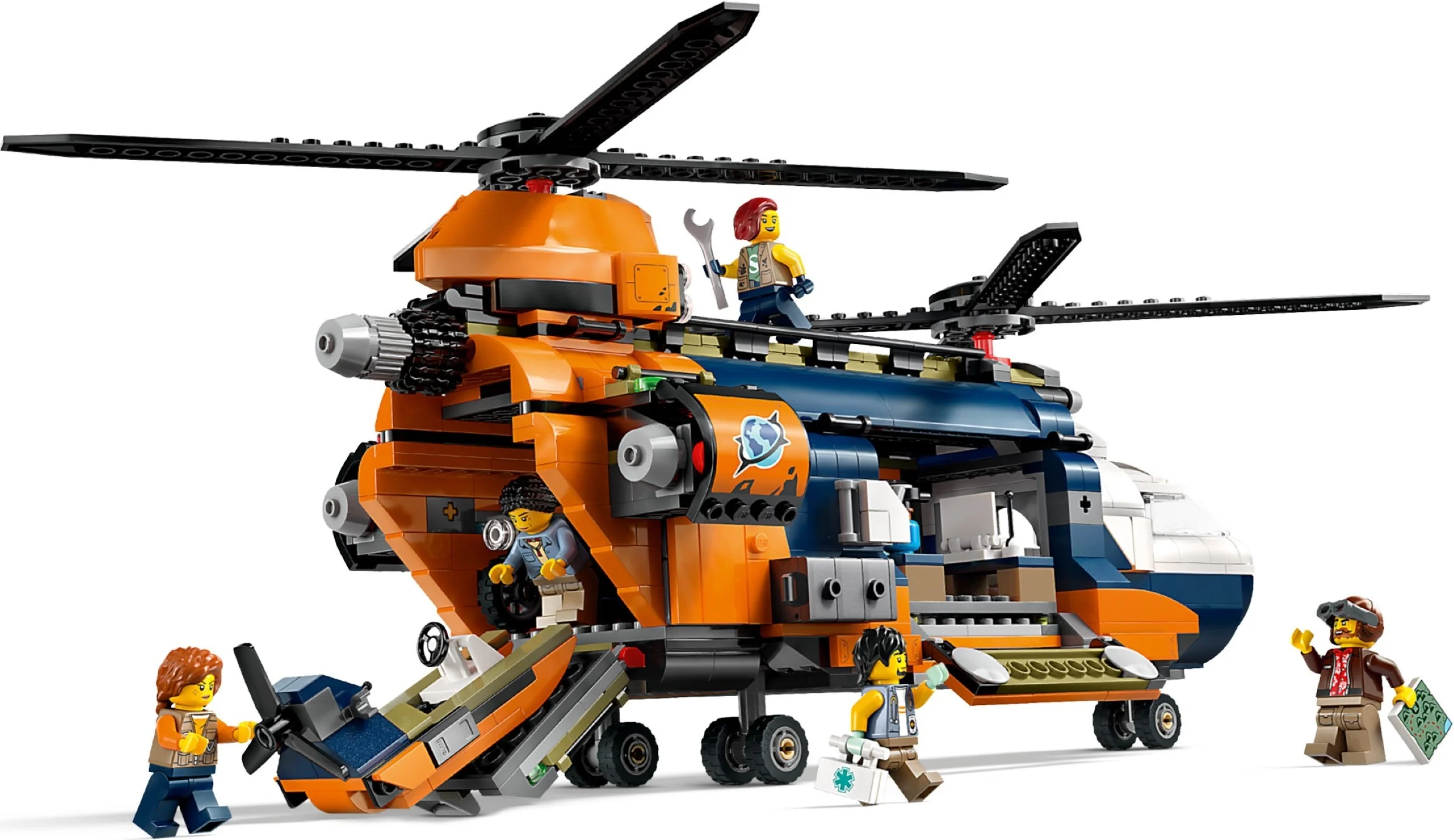 LEGO® 60437 Helikopter badaczy dżungli w bazie - zdjęcie 2