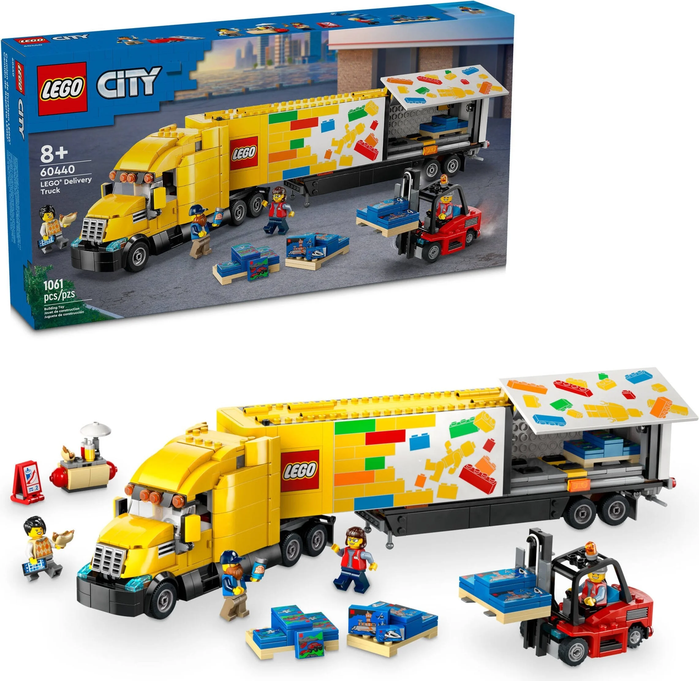 LEGO® 60440 Żółta ciężarówka dostawcza - zdjęcie 5
