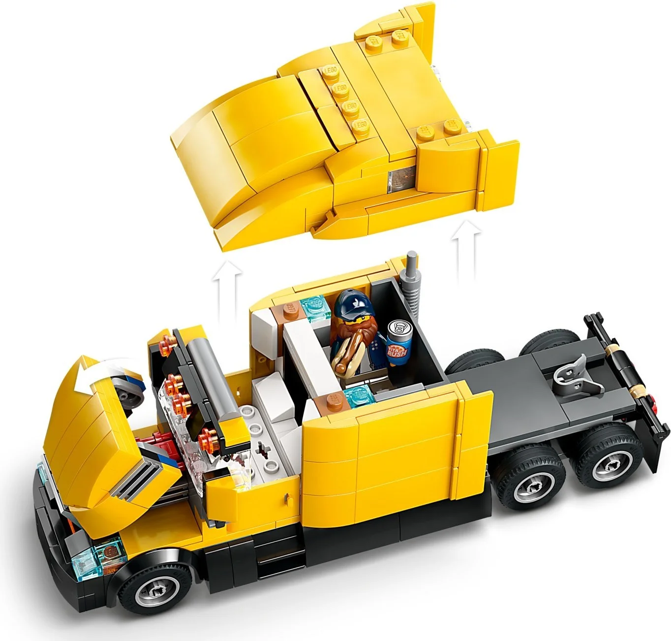 LEGO® 60440 Żółta ciężarówka dostawcza - zdjęcie 19