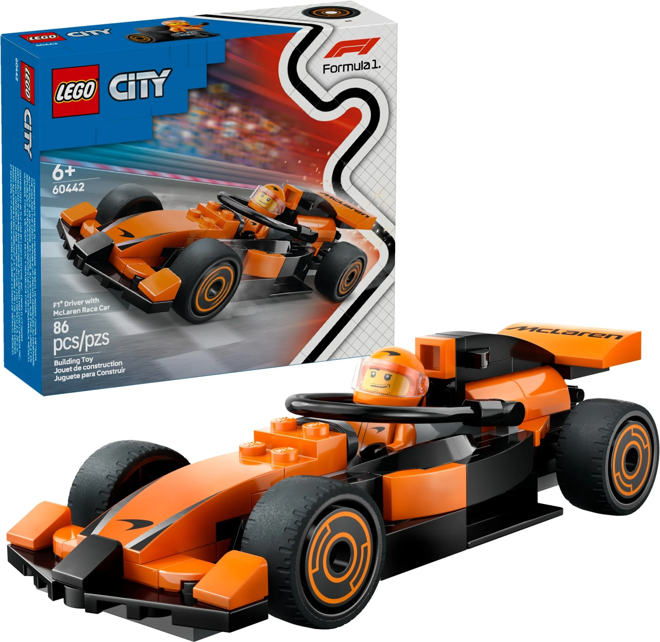 LEGO® 60442 F1 Kierowca i bolid McLaren - zdjęcie 3