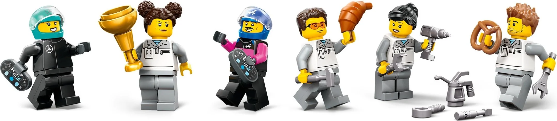 LEGO® 60444 F1 Garaż i bolidy Mercedes-AMG i Alpine - zdjęcie 4