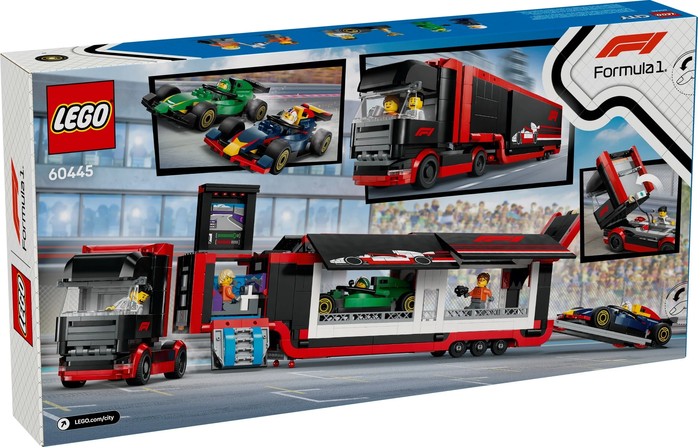 LEGO® 60445 F1 Ciężarówka z bolidami RB20 i AMR24 F1 - zdjęcie 2