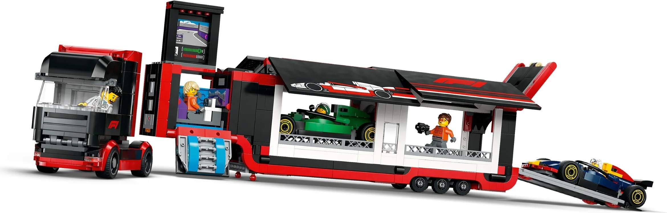 LEGO® 60445 F1 Ciężarówka z bolidami RB20 i AMR24 F1 - zdjęcie 5