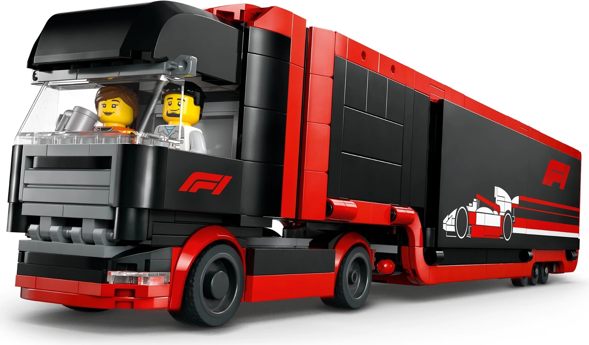 LEGO® 60445 F1 Ciężarówka z bolidami RB20 i AMR24 F1 - zdjęcie 8