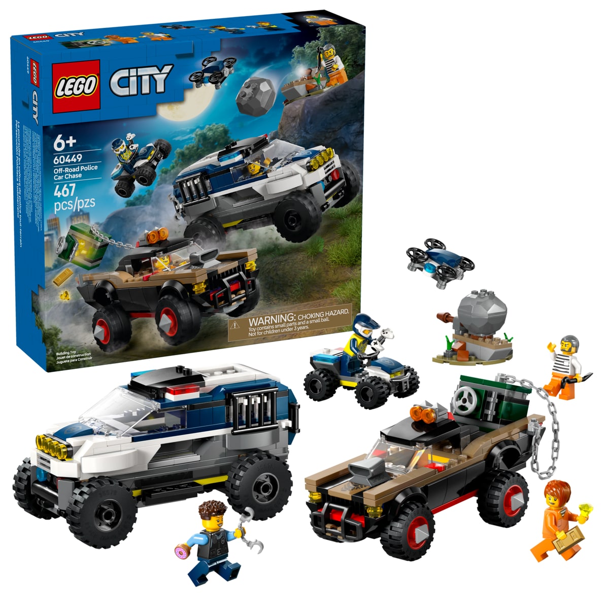 LEGO® 60449 Pościg terenówką policyjną - zdjęcie 4
