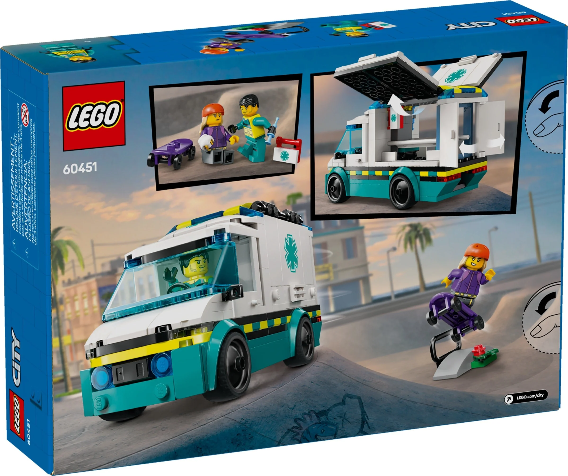 LEGO® 60451 Karetka pogotowia