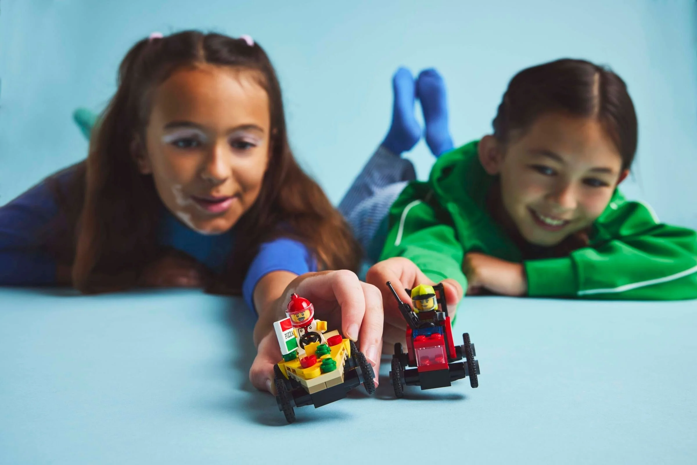 LEGO® 60458 Zestaw Wyścigówek: Pizza Kontra Wóz Strażacki - zdjęcie 5