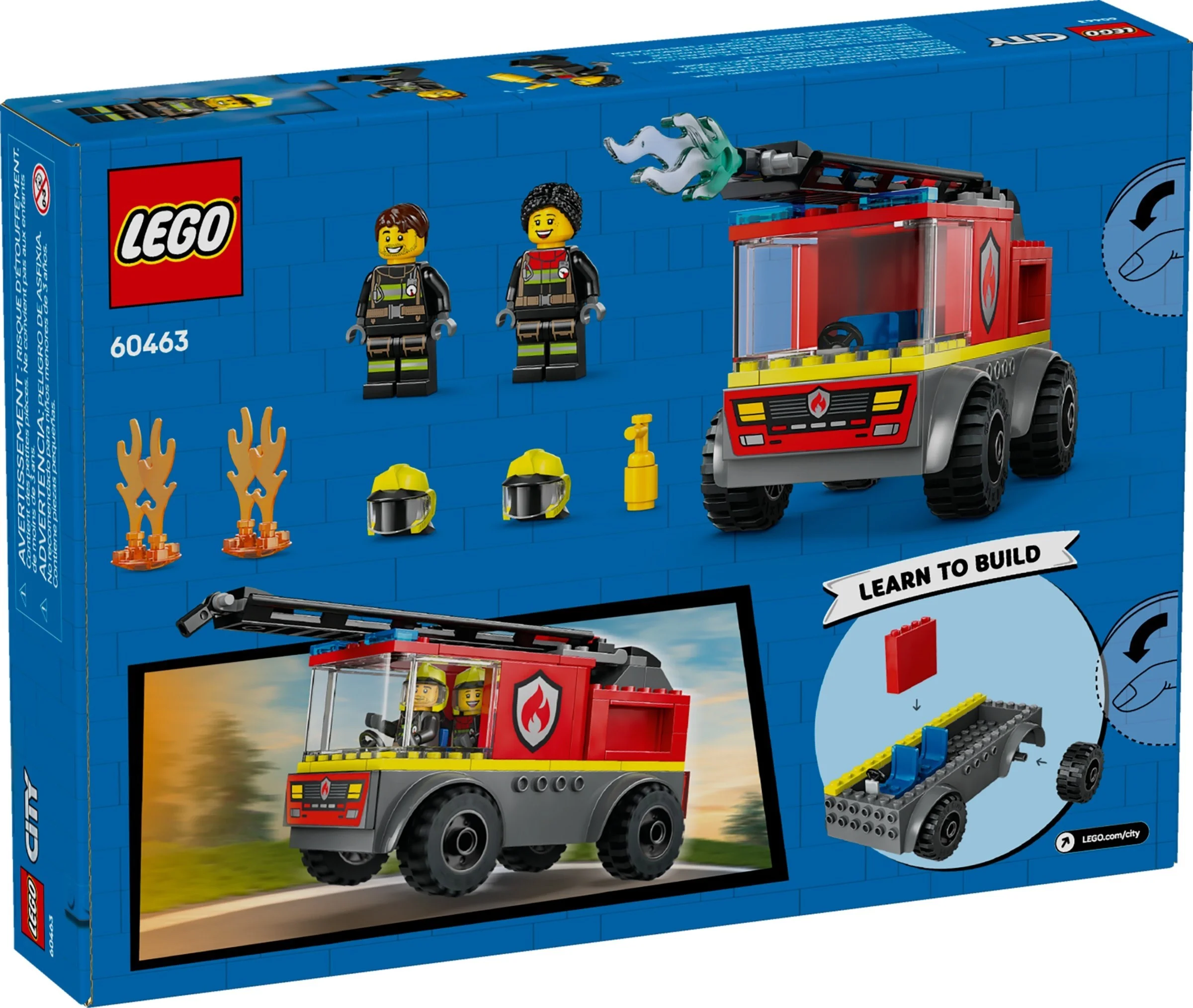 LEGO® 60463 Wóz strażacki z drabiną - zdjęcie 2