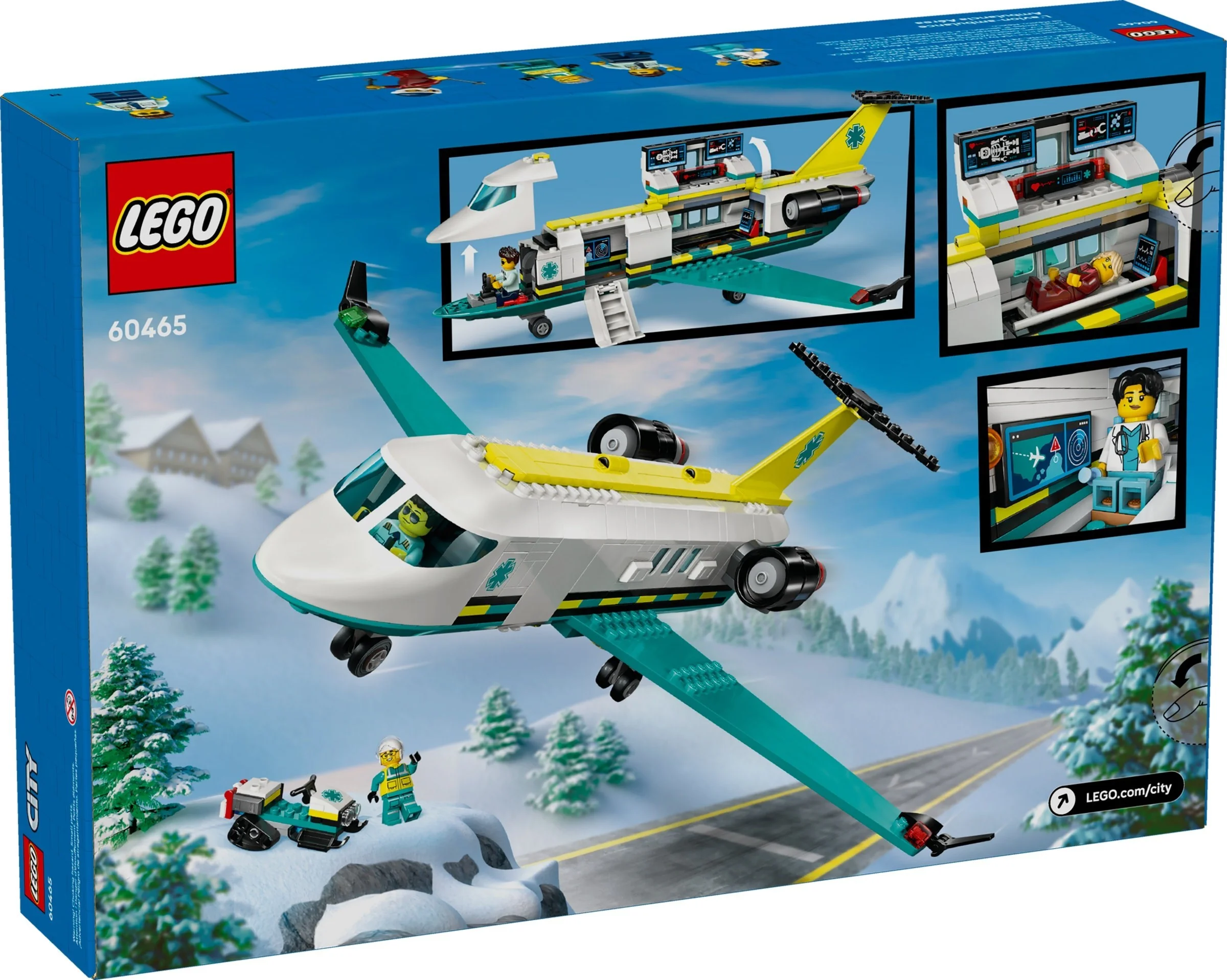 LEGO® 60465 Samolot pogotowia ratunkowego