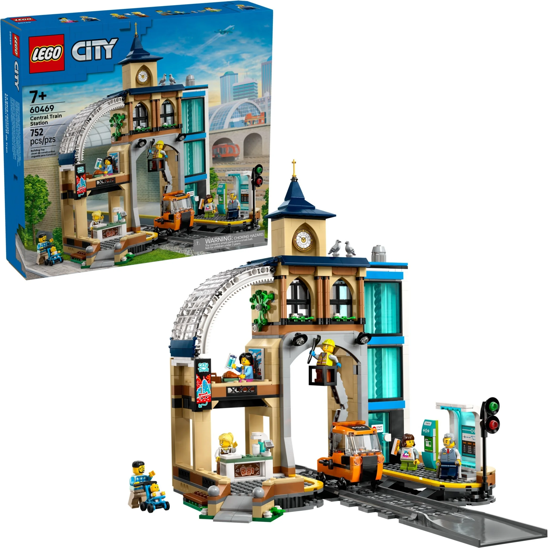 LEGO® 60469 Centralny dworzec kolejowy - zdjęcie 3
