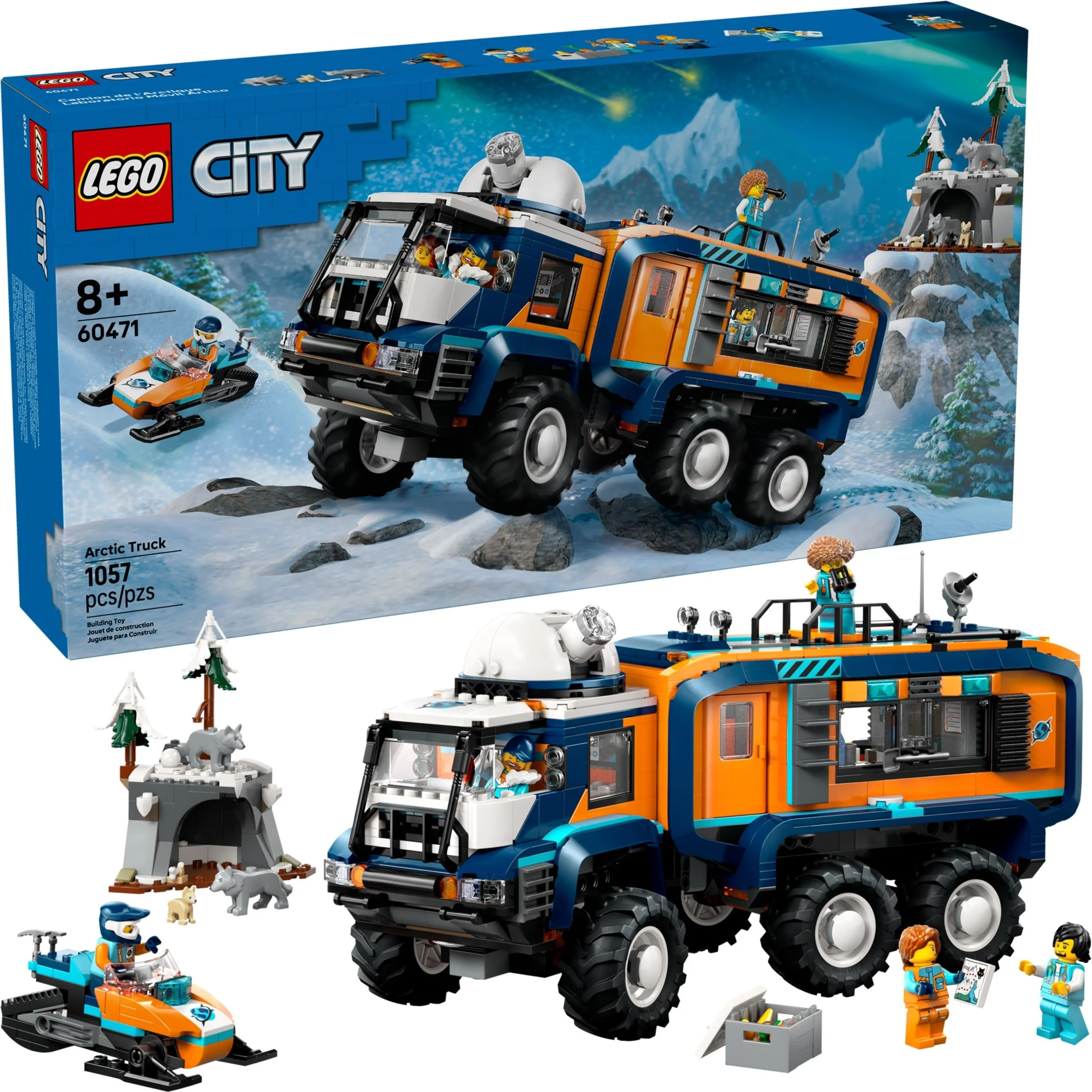 LEGO® 60471 Ciężarówka z laboratorium arktycznej odkrywczyni - zdjęcie 3