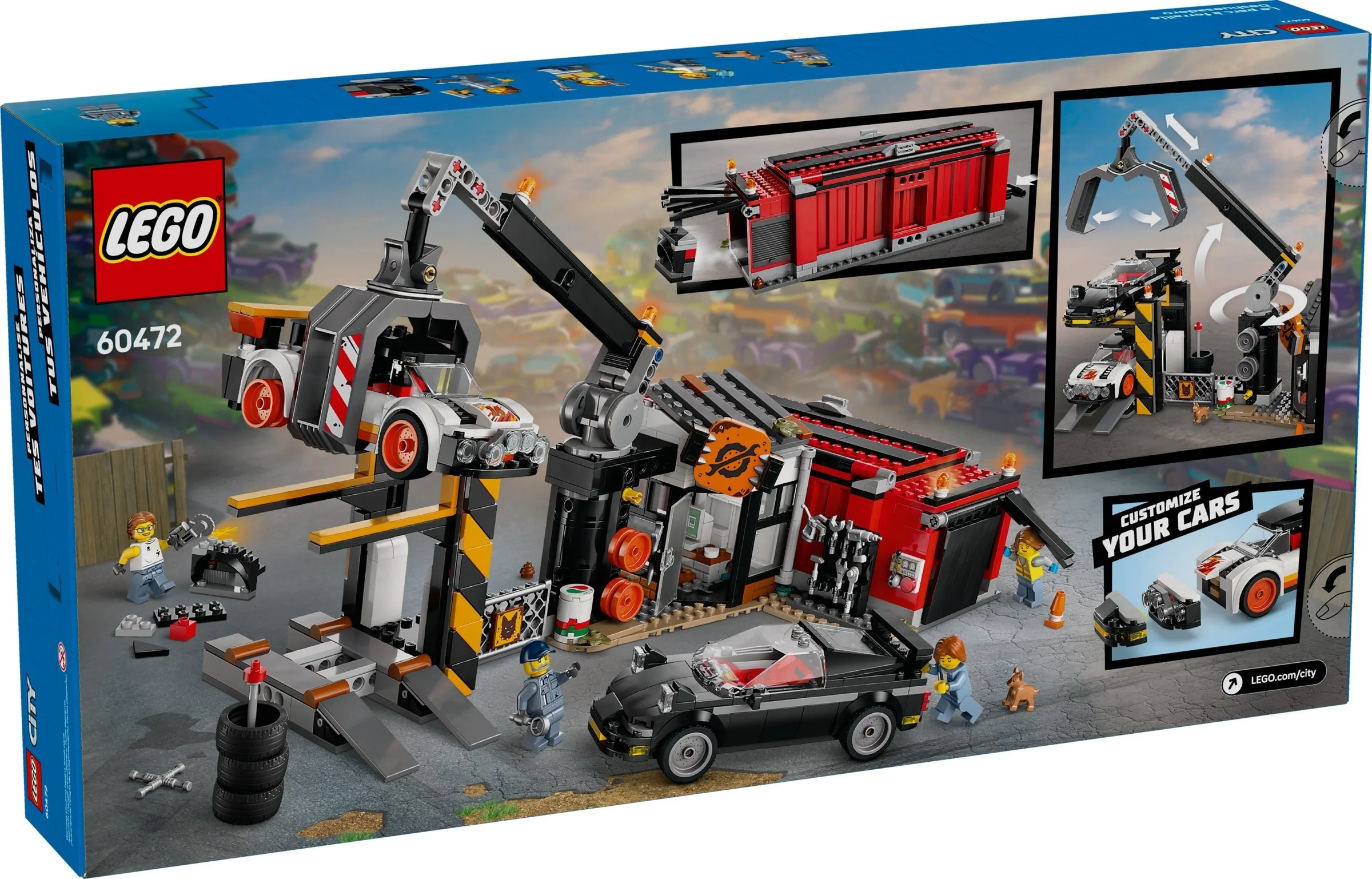 LEGO® 60472 Złomowisko z samochodami - zdjęcie 2