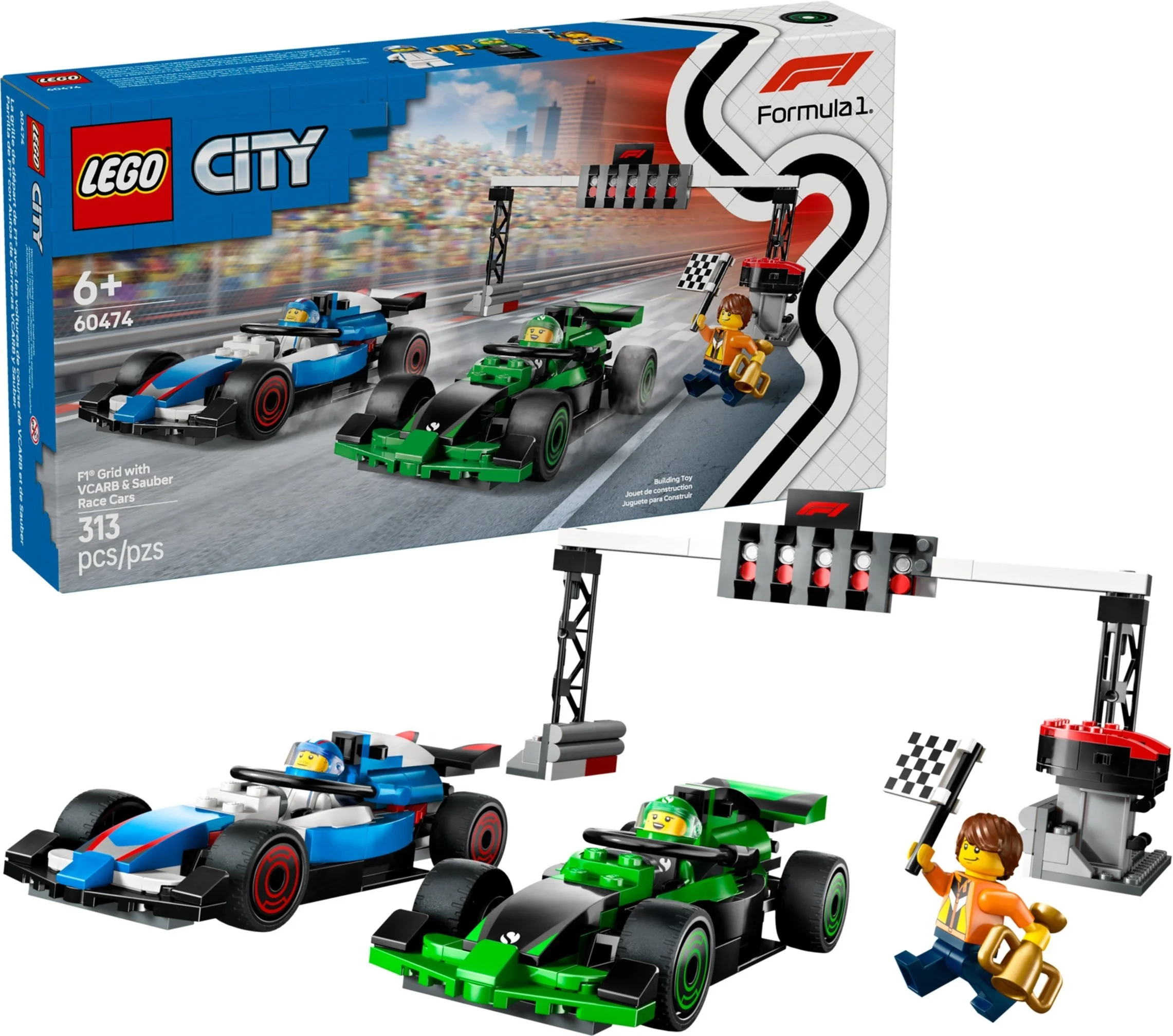 LEGO® 60474 Padok F1 z bolidami VCARB i Sauber - zdjęcie 3