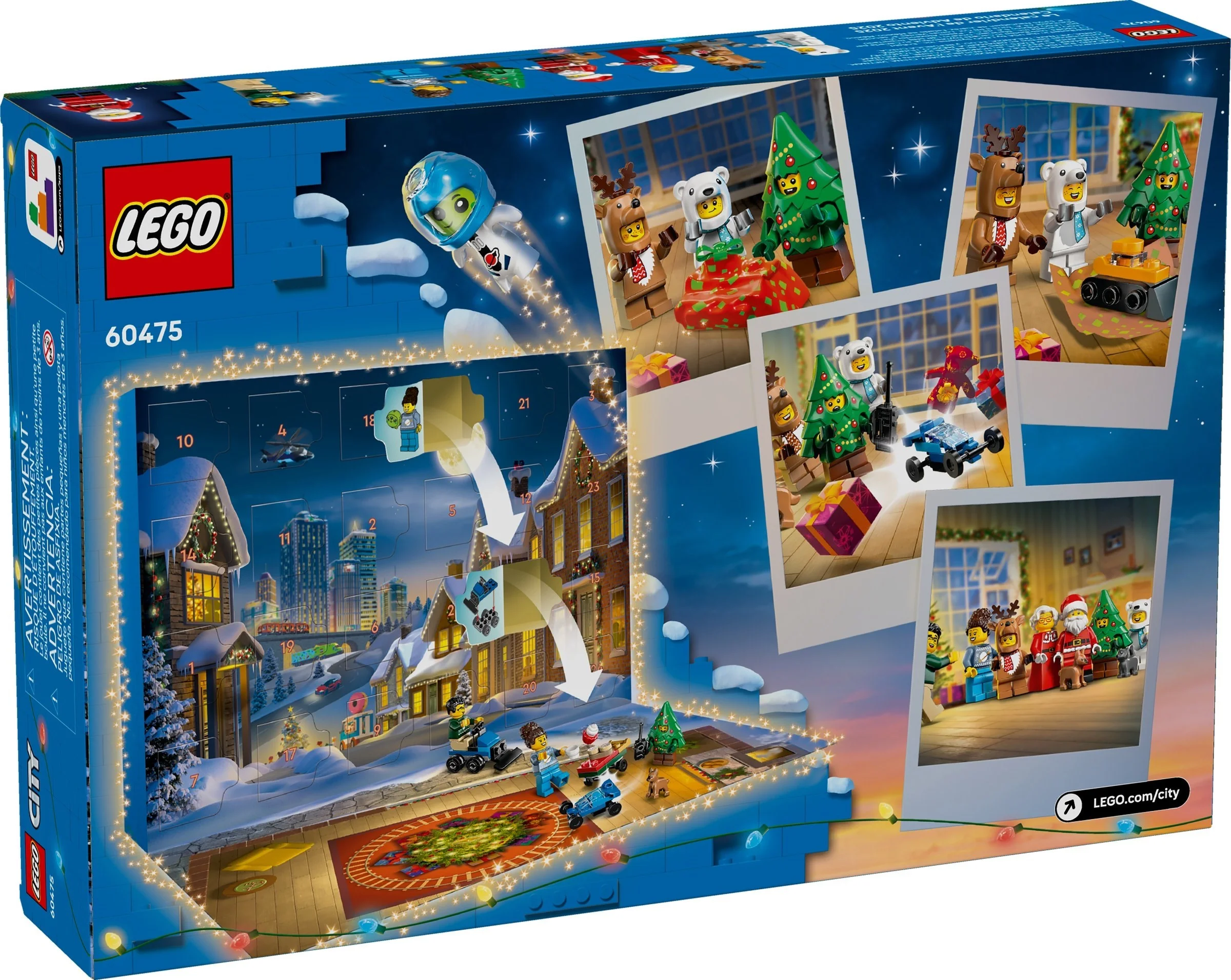 LEGO® 60475 Kalendarz adwentowy 2025 Figurki Mikołaj Bałwan Święta - zdjęcie 6