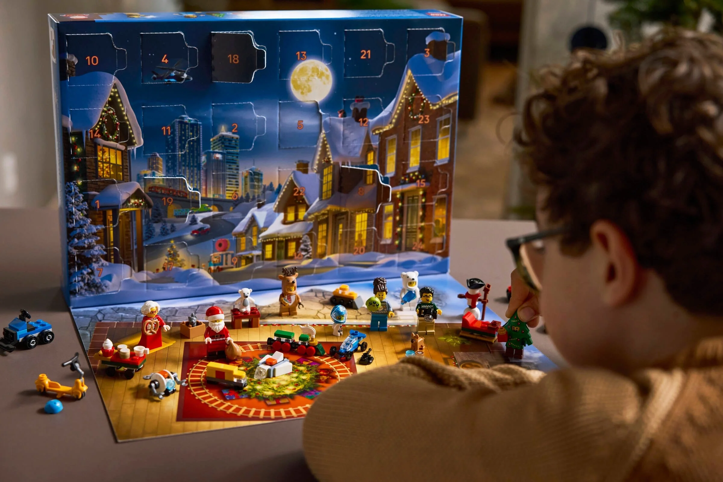 LEGO® 60475 Kalendarz adwentowy 2025 Figurki Mikołaj Bałwan Święta - zdjęcie 9