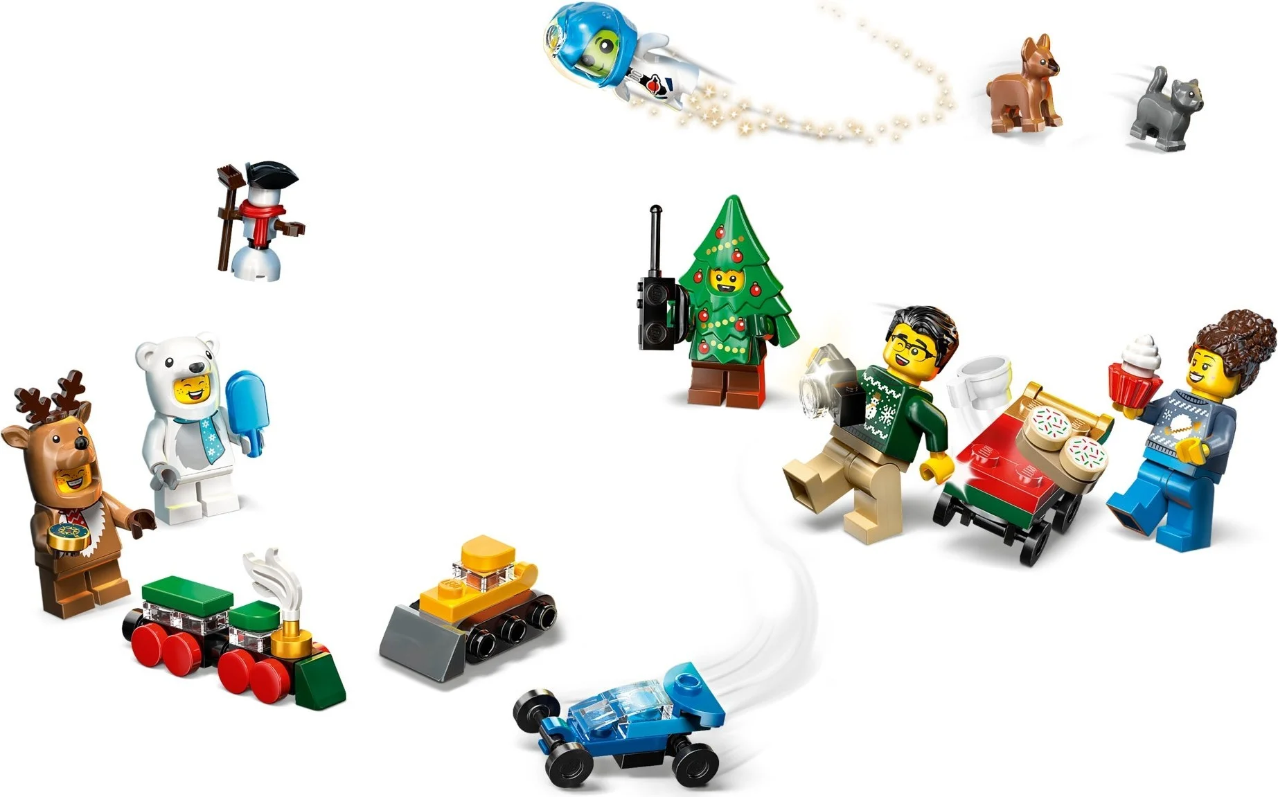 LEGO® 60475 Kalendarz adwentowy 2025 Figurki Mikołaj Bałwan Święta - zdjęcie 20
