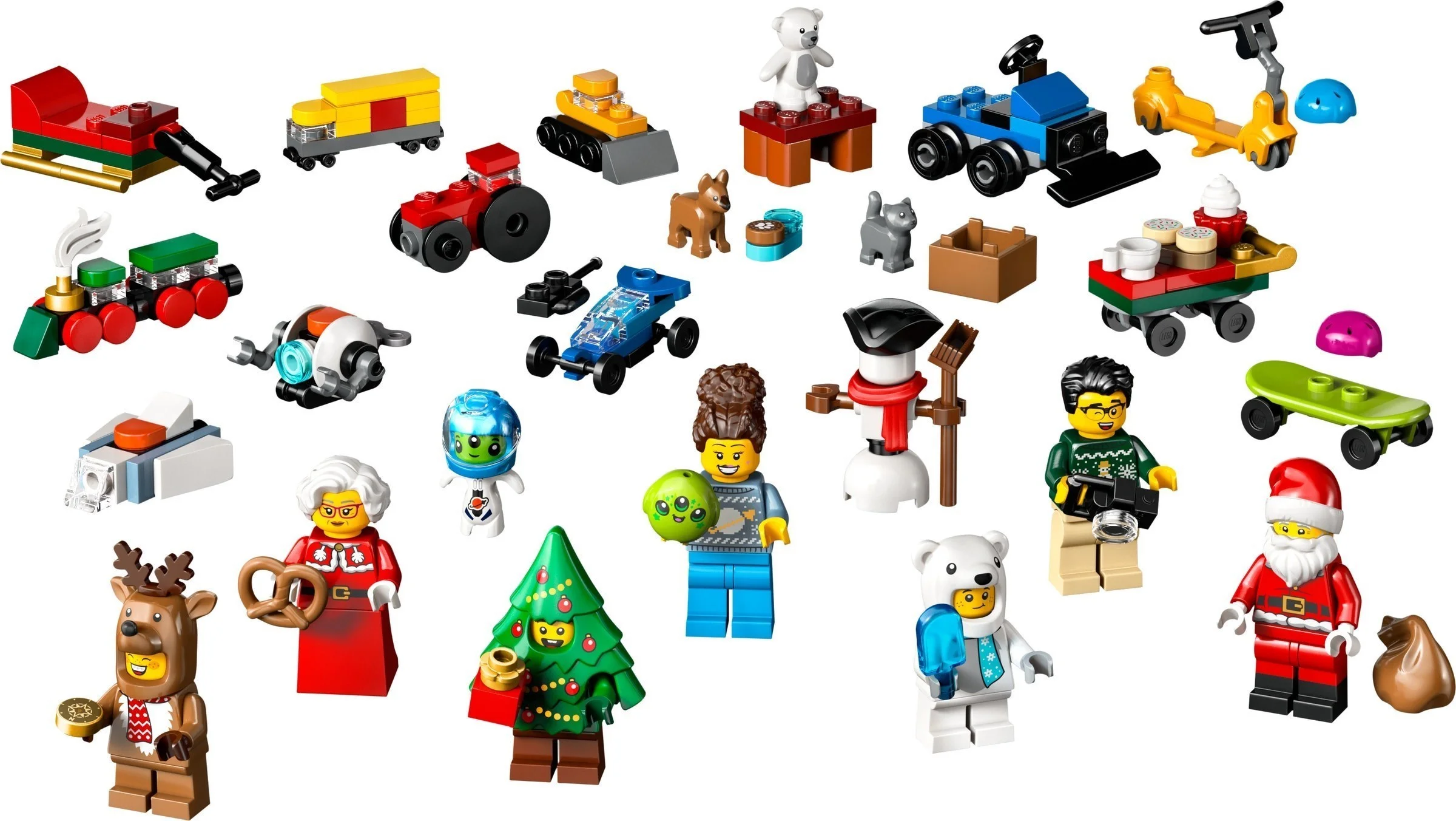 LEGO® 60475 Kalendarz adwentowy 2025 Figurki Mikołaj Bałwan Święta - zdjęcie 21