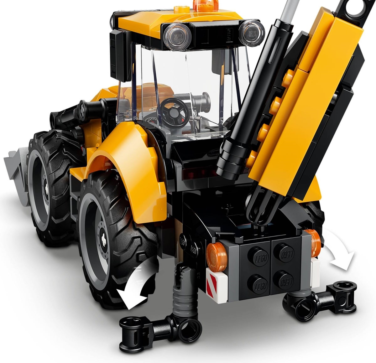LEGO® 60480 Żółta koparko-ładowarka - zdjęcie 23