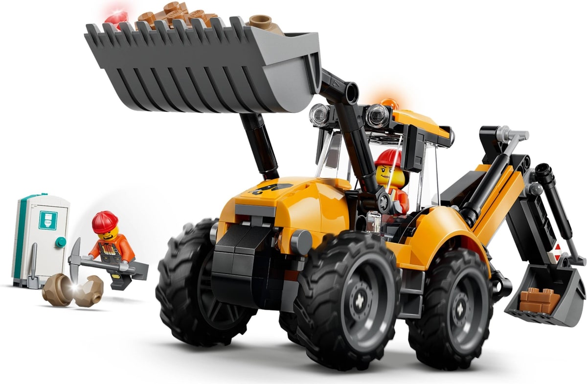 LEGO® 60480 Żółta koparko-ładowarka - zdjęcie 19