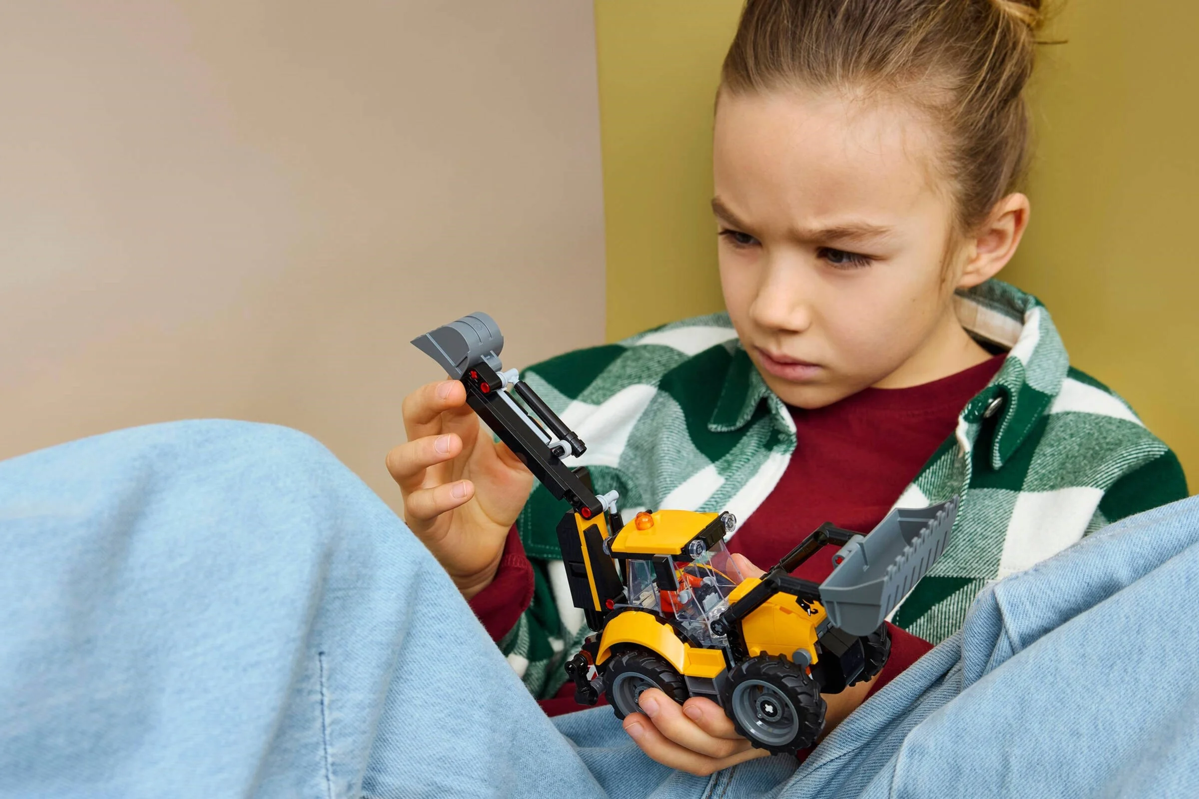 LEGO® 60480 Żółta koparko-ładowarka - zdjęcie 10