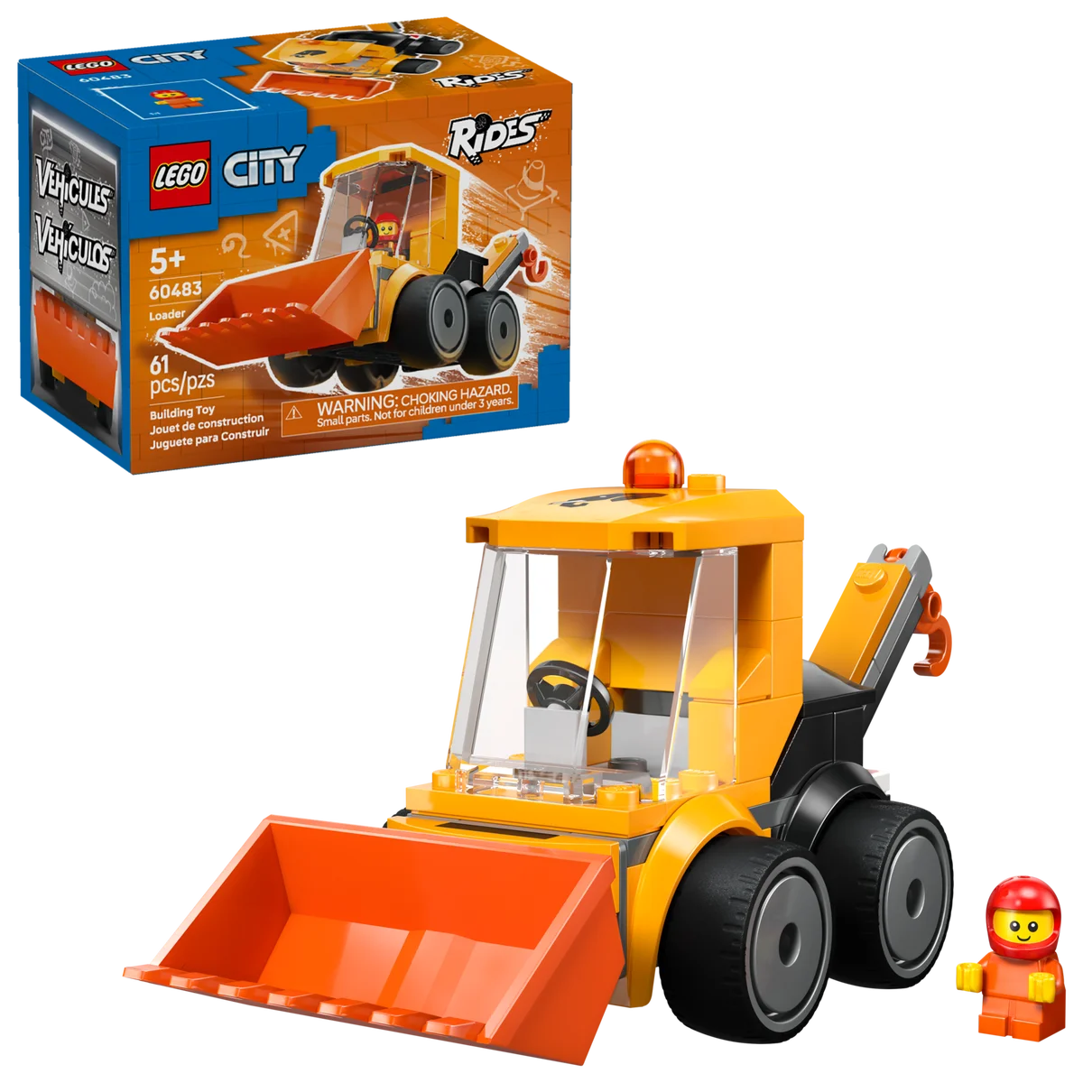 LEGO® 60483 Pojazdy - Ładowarka kołowa - zdjęcie 17