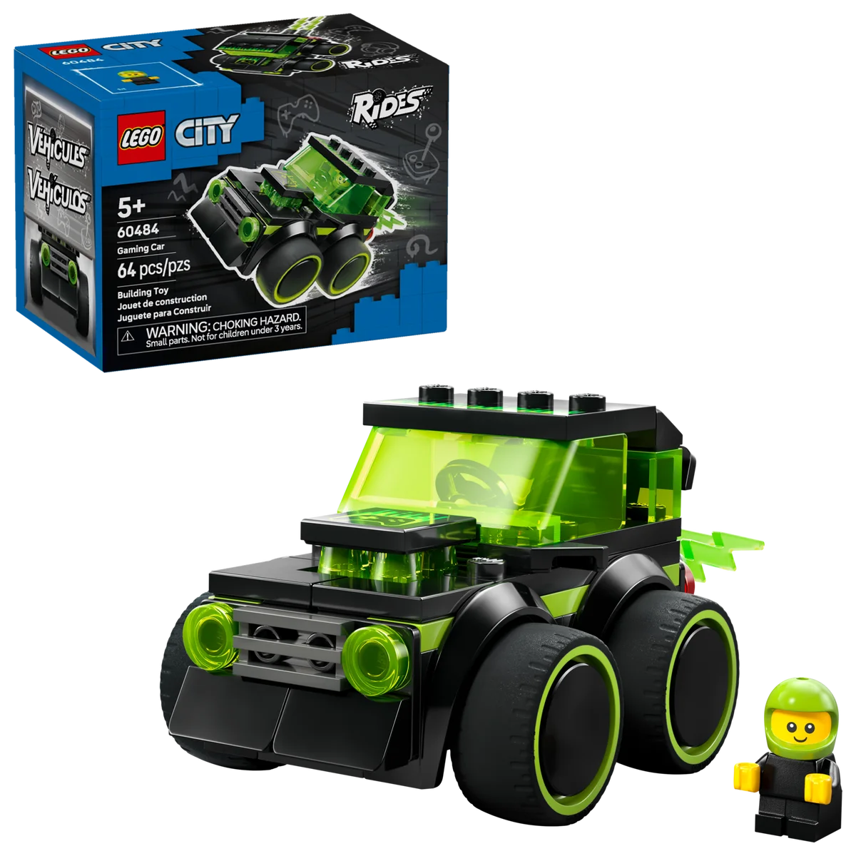 LEGO® 60484 Pojazdy - Gamingowa wyścigówka - zdjęcie 13