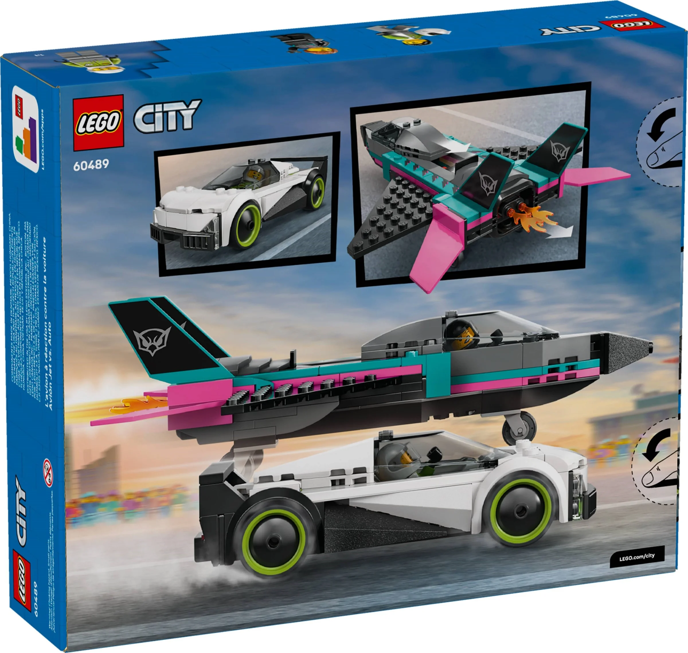 LEGO® 60489 Odrzutowiec Kontra Samochód - zdjęcie 1