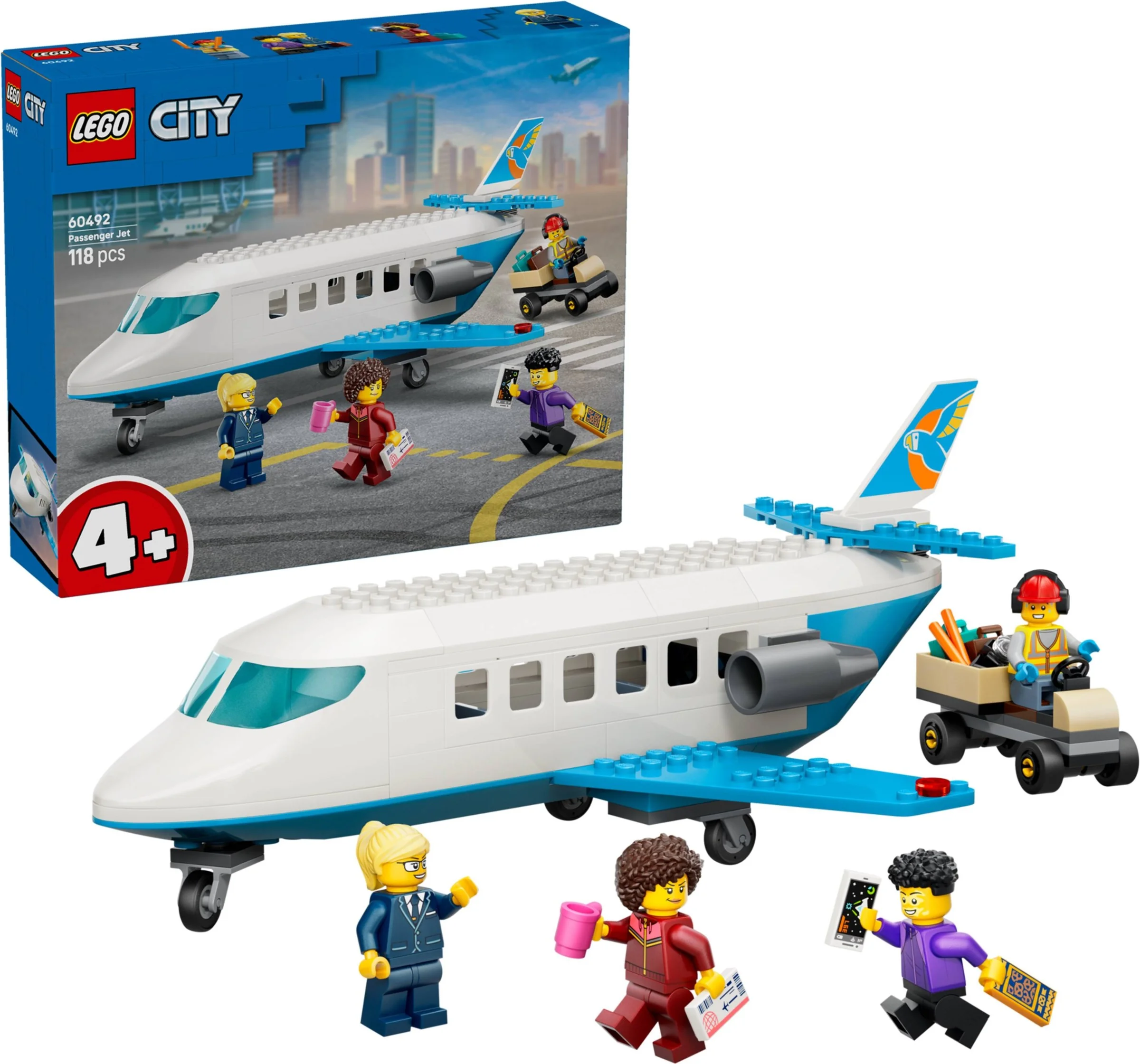 LEGO® 60492 Samolot pasażerski - zdjęcie 4