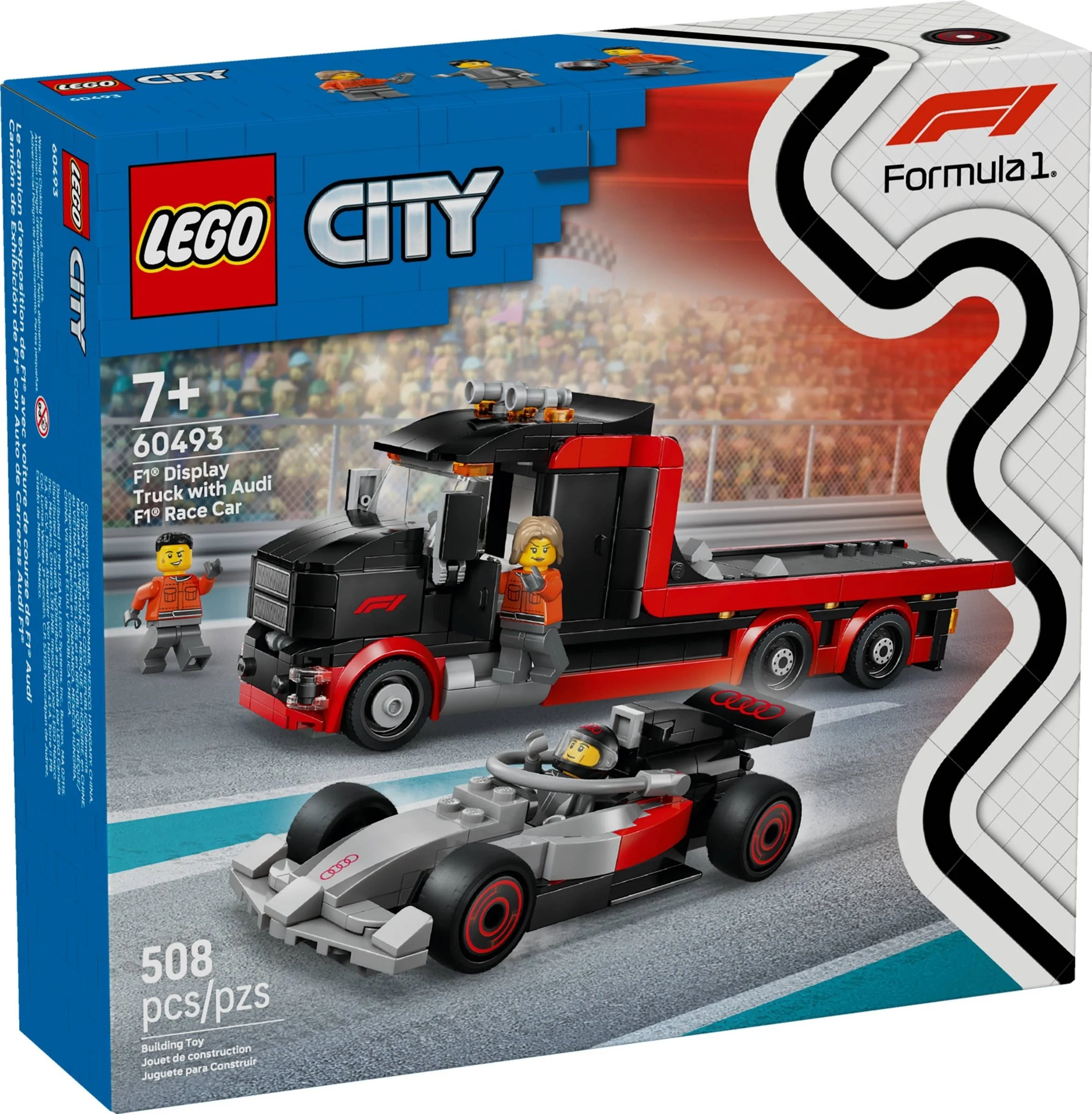 LEGO® 60493 Ciężarówka F1® z bolidem Audi F1® - zdjęcie 5