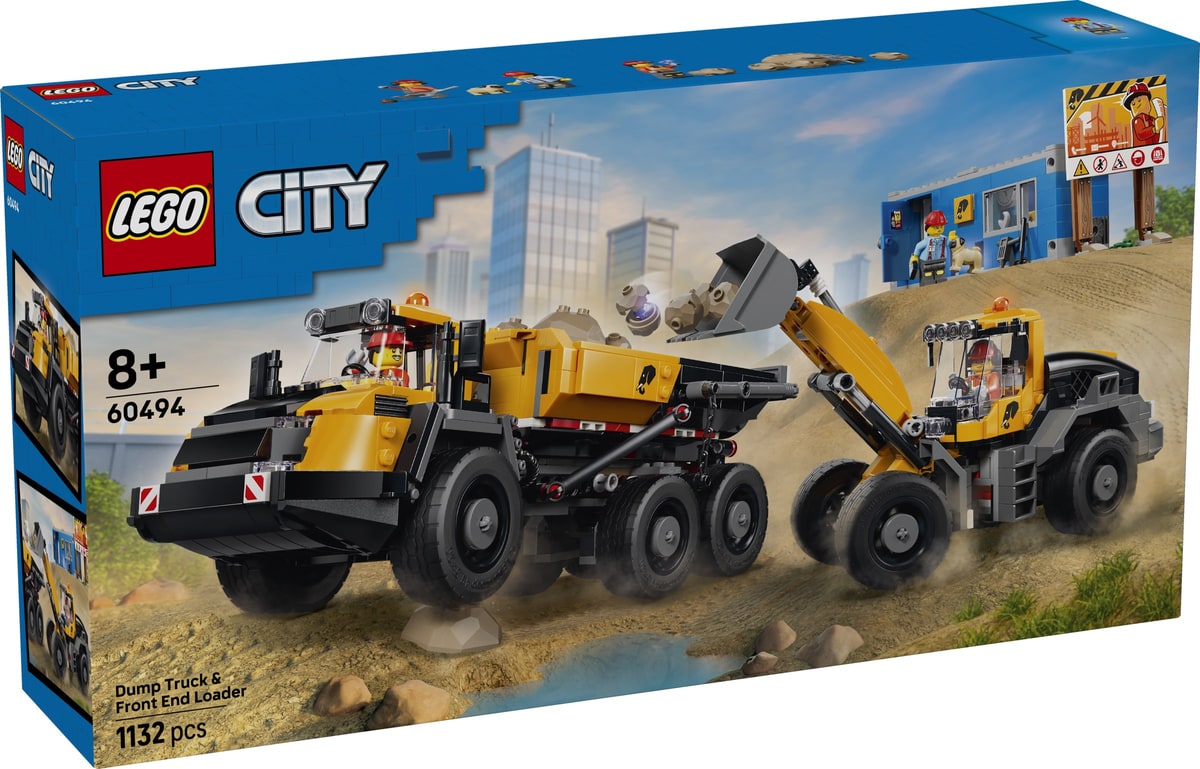 LEGO® 60494 Wywrotka i ładowarka czołowa - zdjęcie 2