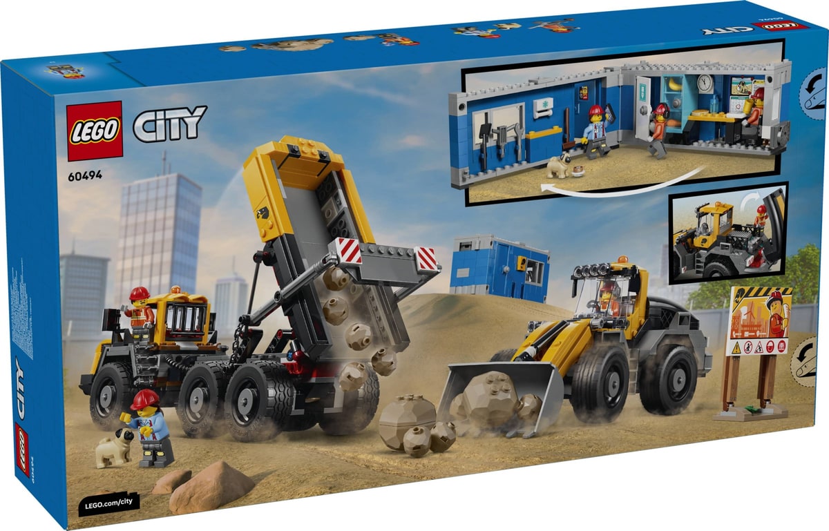 LEGO® 60494 Wywrotka i ładowarka czołowa - zdjęcie 4