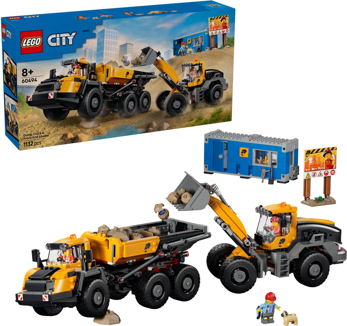 LEGO® 60494 Wywrotka i ładowarka czołowa - zdjęcie 6