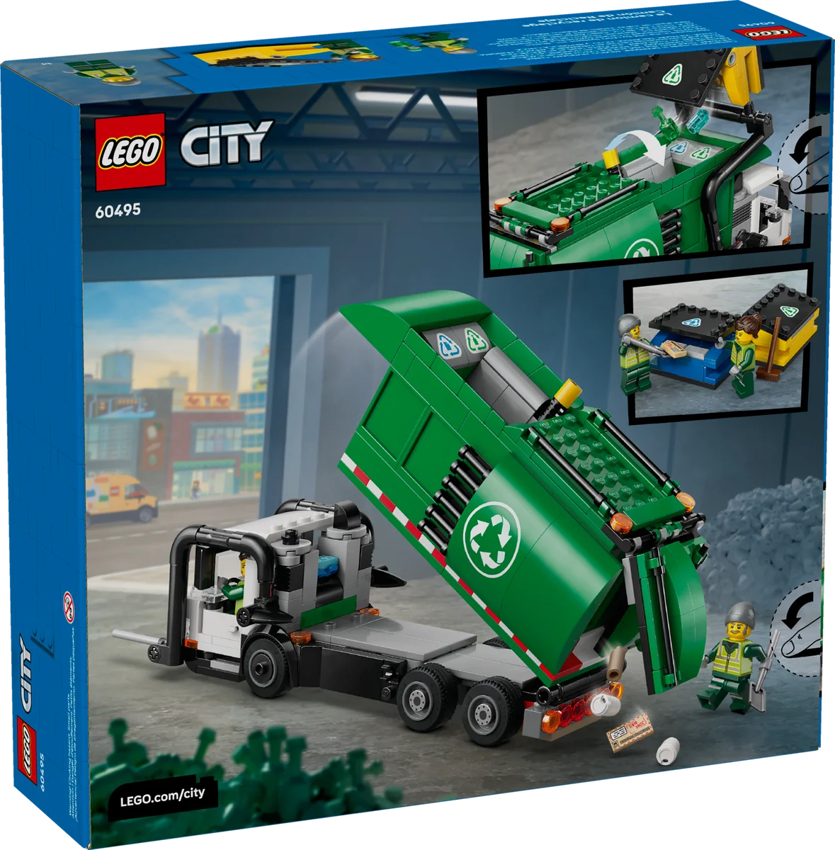 LEGO® 60495 Ciężarówka recyklingowa - zdjęcie 17