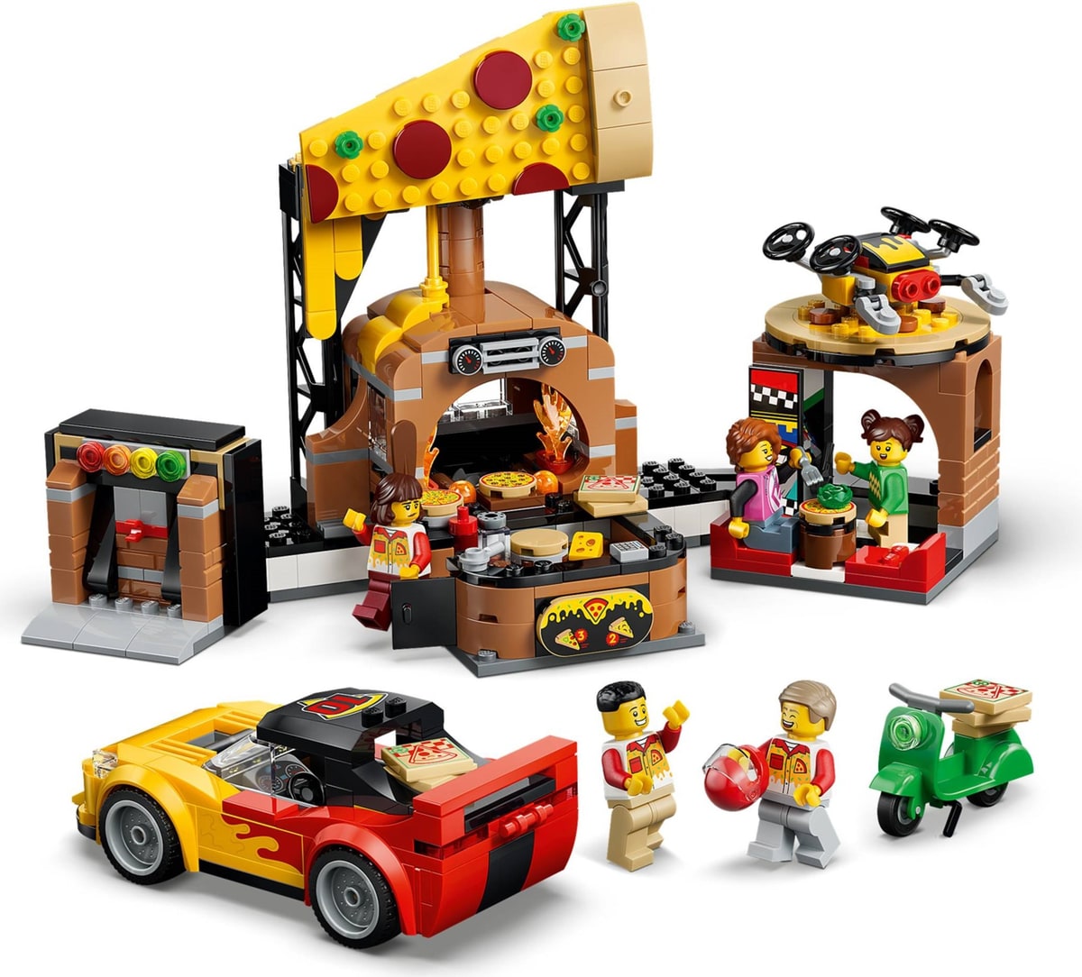 LEGO® 60496 Dostawa pizzy z pojazdami - zdjęcie 18