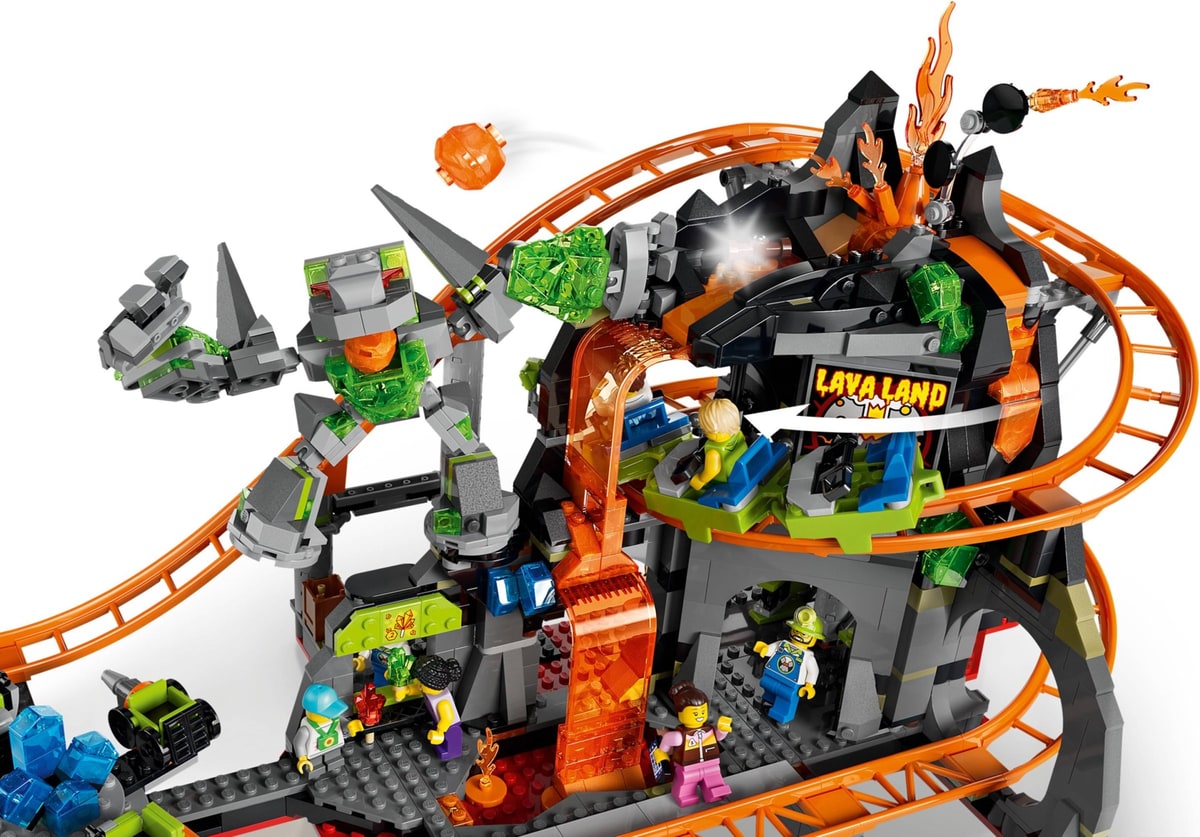 LEGO® 60501 Park rollercoasterów Lava Land - zdjęcie 22
