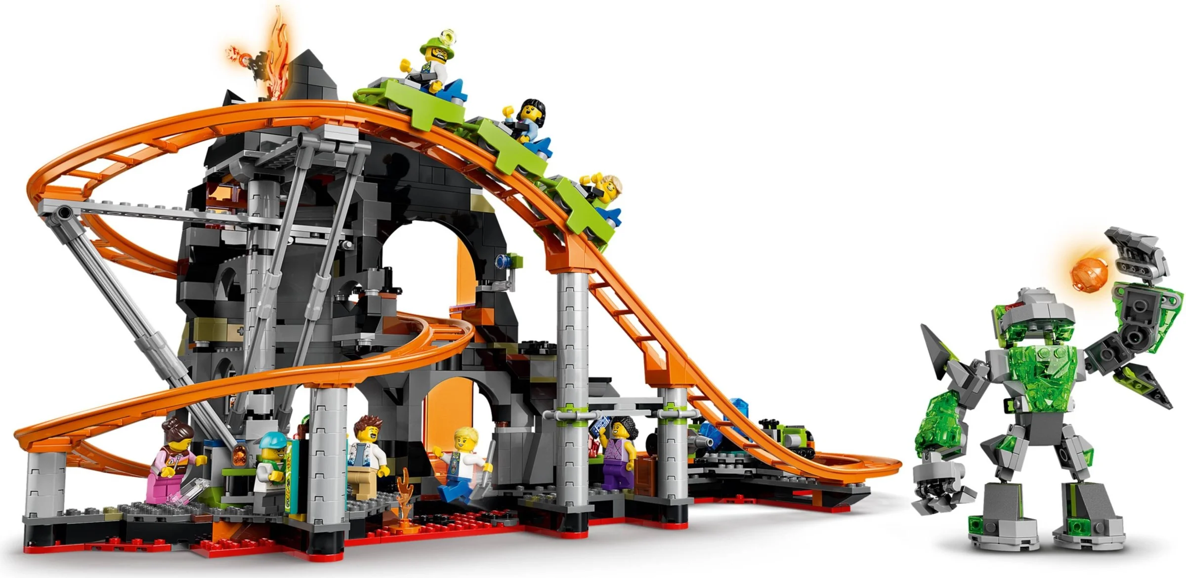 LEGO® 60501 Park rollercoasterów Lava Land - zdjęcie 19