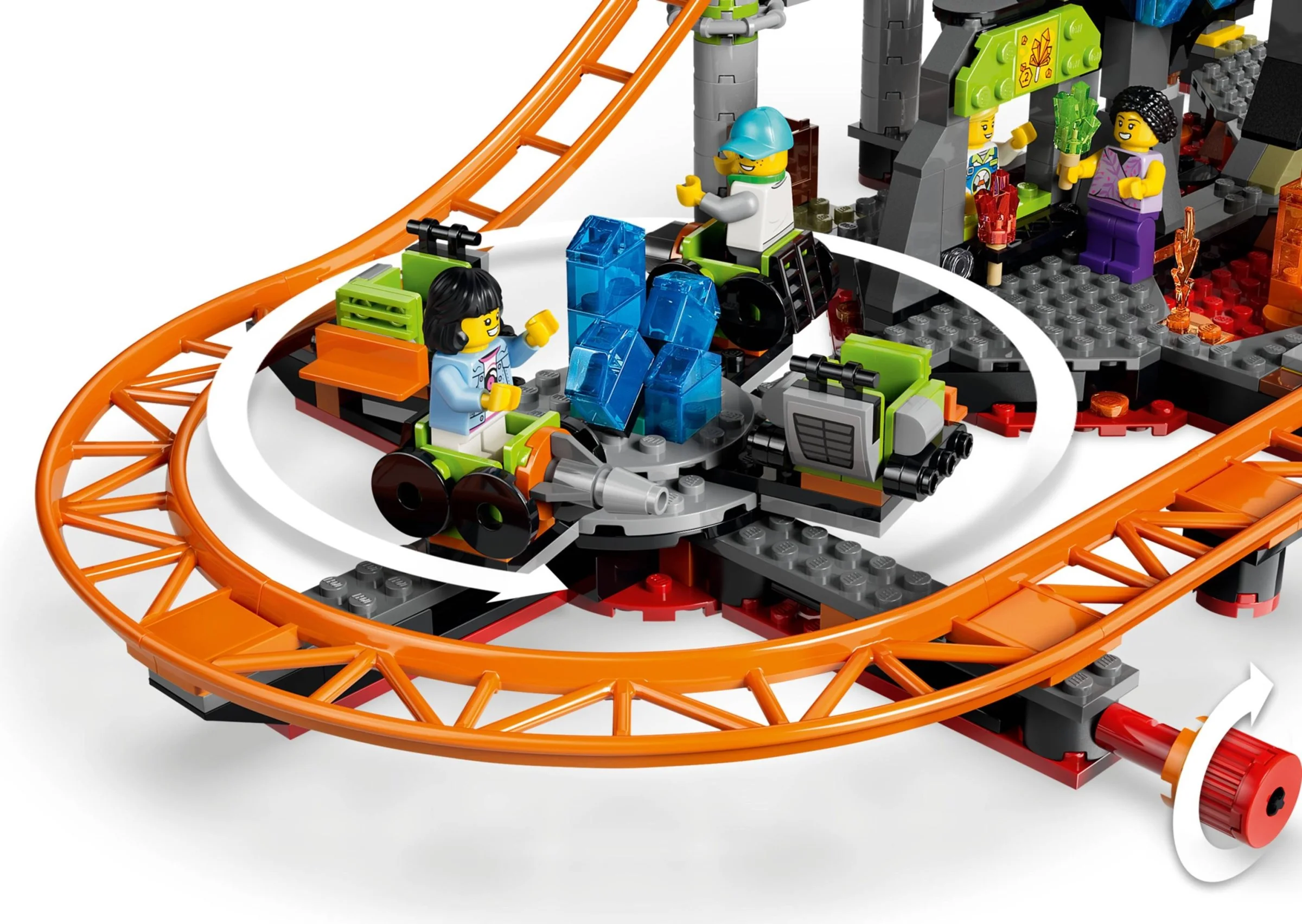 LEGO® 60501 Park rollercoasterów Lava Land - zdjęcie 23