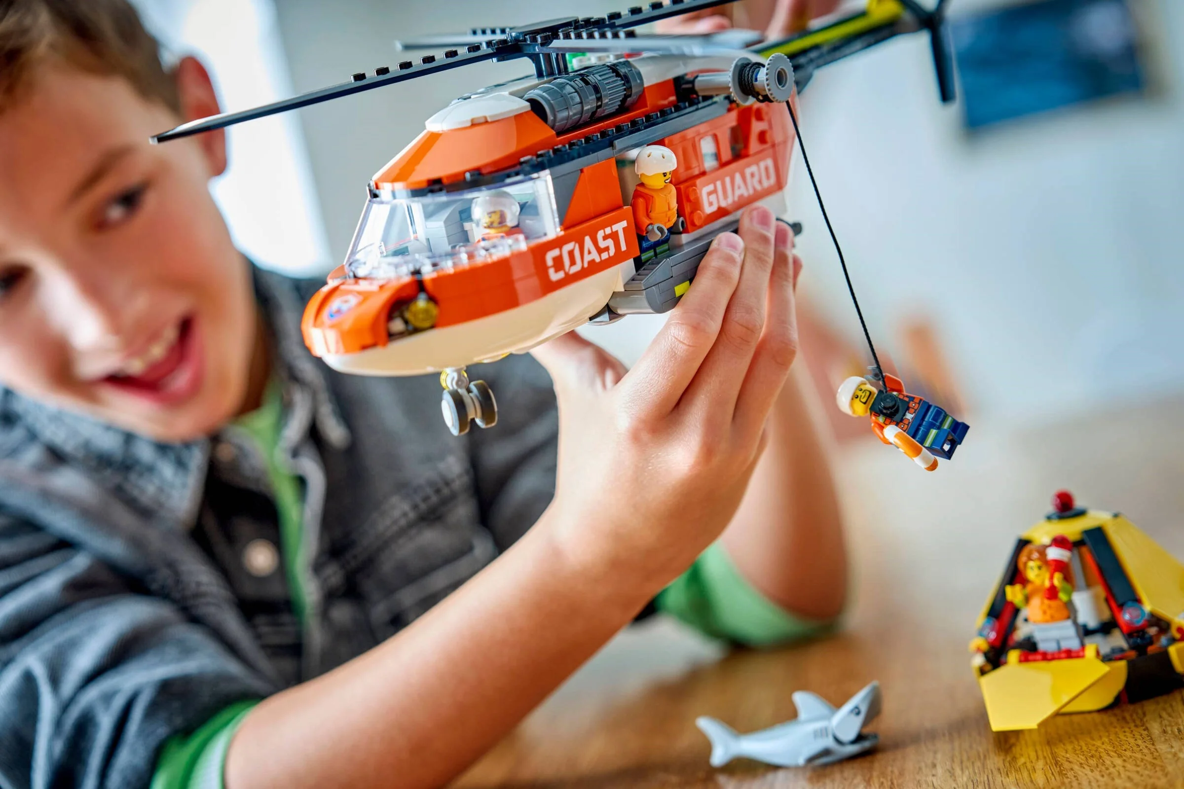 LEGO® 60503 Helikopter Straży Przybrzeżnej - zdjęcie 7