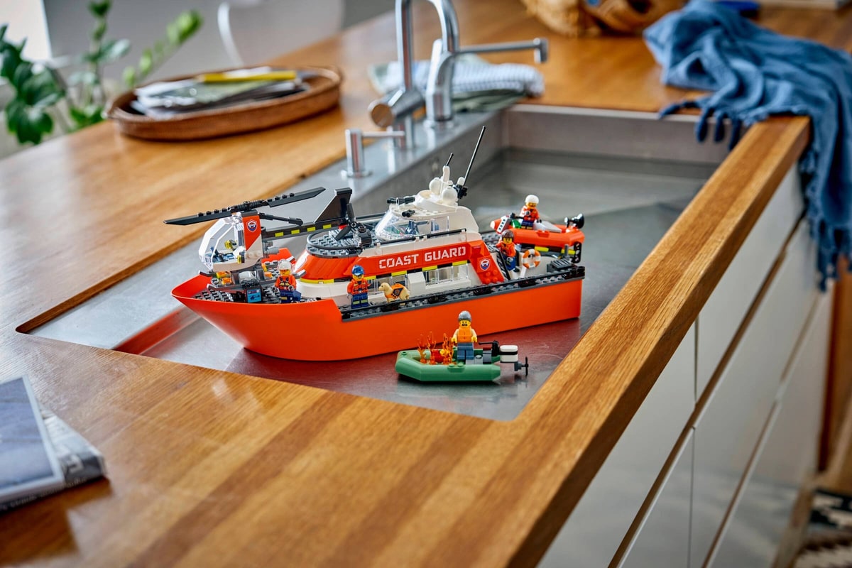 LEGO® 60504 Łódź ratunkowa i helikopter straży przybrzeżnej - zdjęcie 13