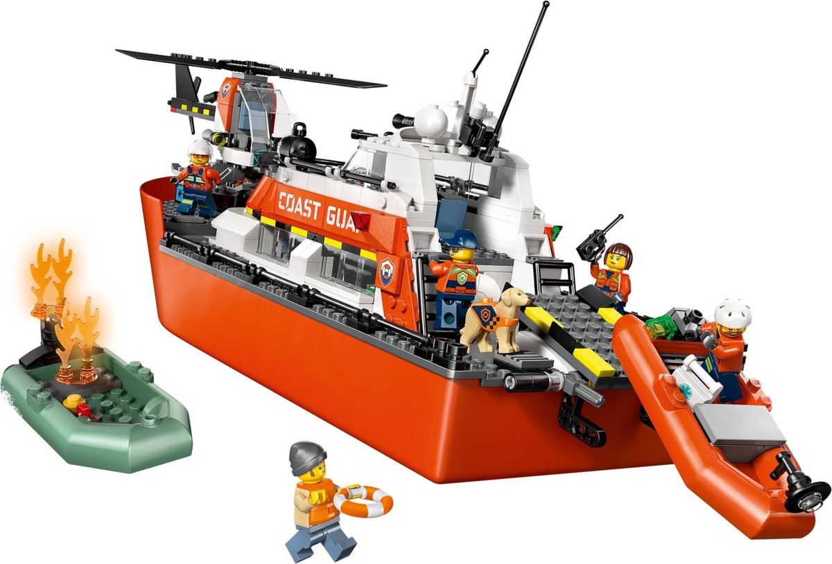 LEGO® 60504 Łódź ratunkowa i helikopter straży przybrzeżnej - zdjęcie 17