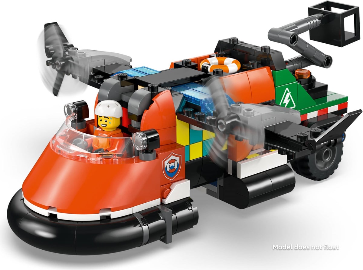 LEGO® 60505 Zestaw z samolotem, ciężarówką serwisową i poduszkowcem - zdjęcie 22