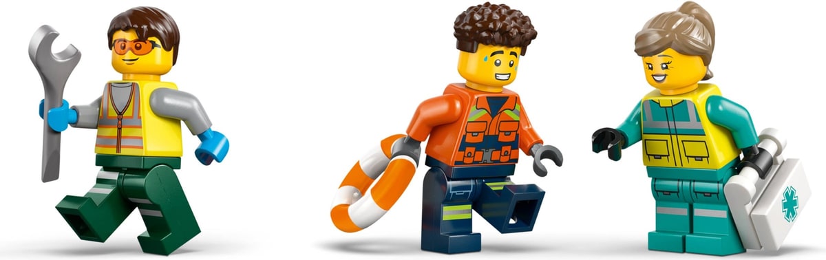 LEGO® 60505 Zestaw z samolotem, ciężarówką serwisową i poduszkowcem - zdjęcie 16