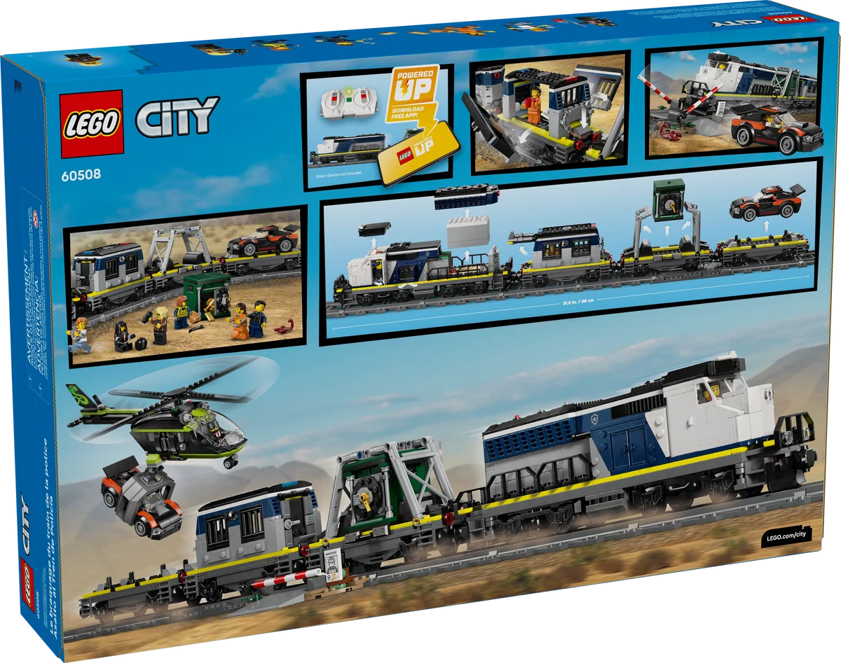 LEGO® 60508 LEGO City Napad na policyjny pociąg - zdjęcie 3