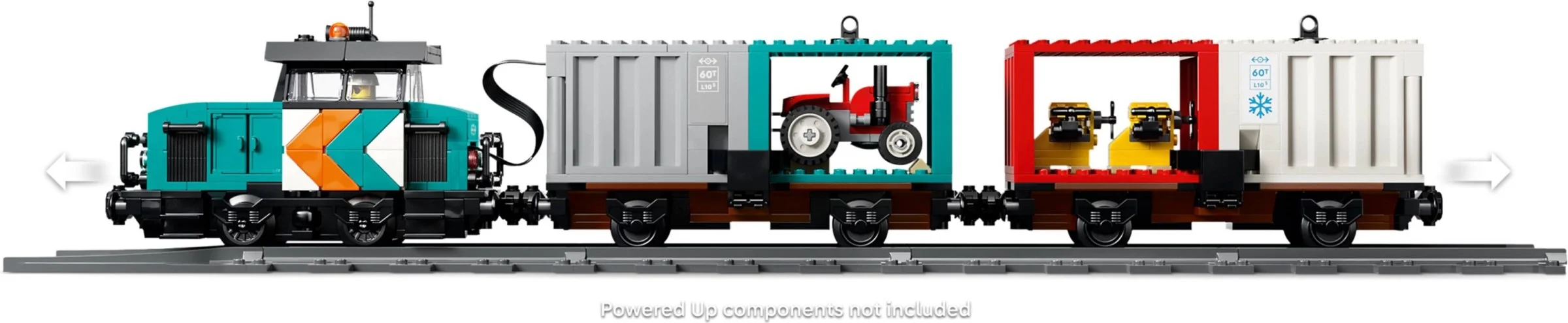 LEGO® 60509 Portowy pociąg towarowy, dźwig i ciężarówka - zdjęcie 21