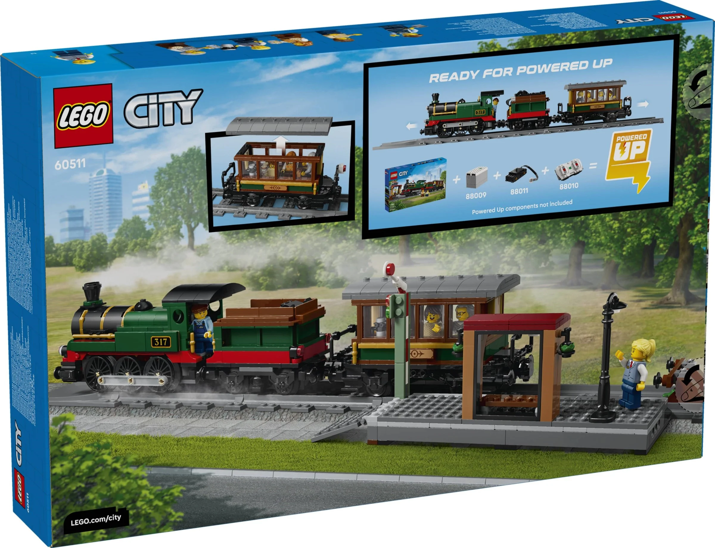 LEGO® 60511 Retro pociąg z lokomotywą parową - zdjęcie 3
